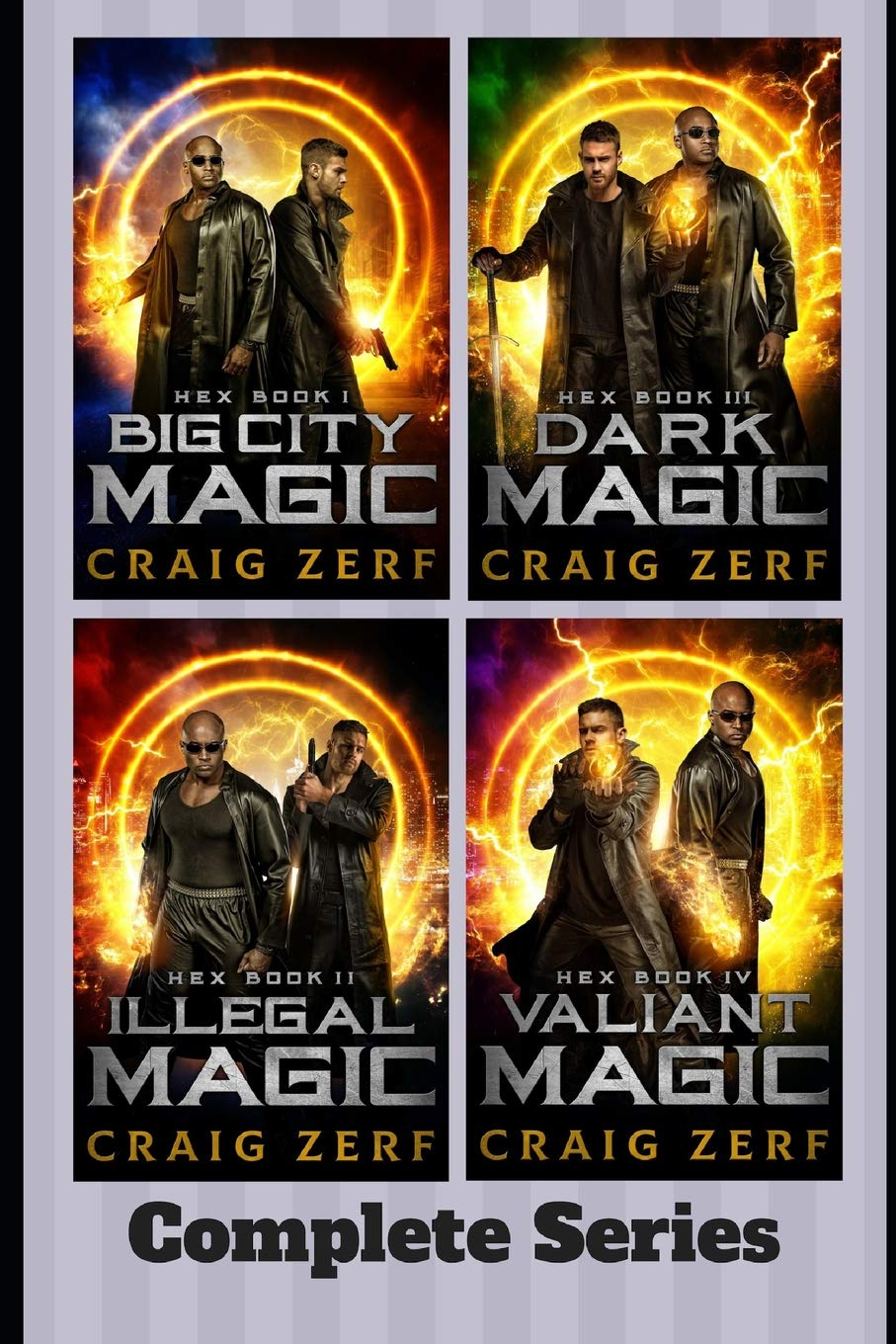 HEX - Big City Magic, Illegal Magic, Dark Magic & Valiant Magic