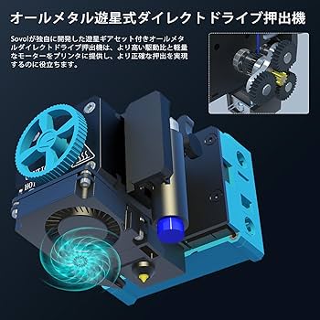 Amazon | Sovol 3Dプリンター SV06 Plus 150mm/s高速印刷 300°C高温