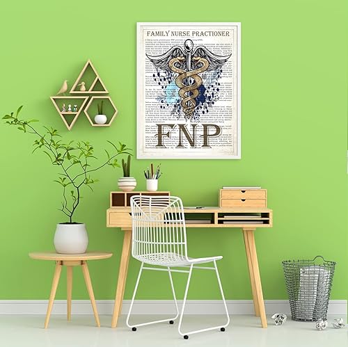 Miniatura 5 de Family Nurse Practitioner Gift, FNP Gift, Nurse Present, Nursing School Graduation Gift Idea, Medical School, FNP Office Decor, Wall Art