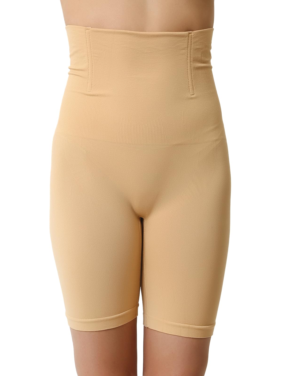 sizi Women's Cotton Blended Seamless Tummy Control High Waist and Thigh Ladies Shaper Briefs Shapewear.-picture-34