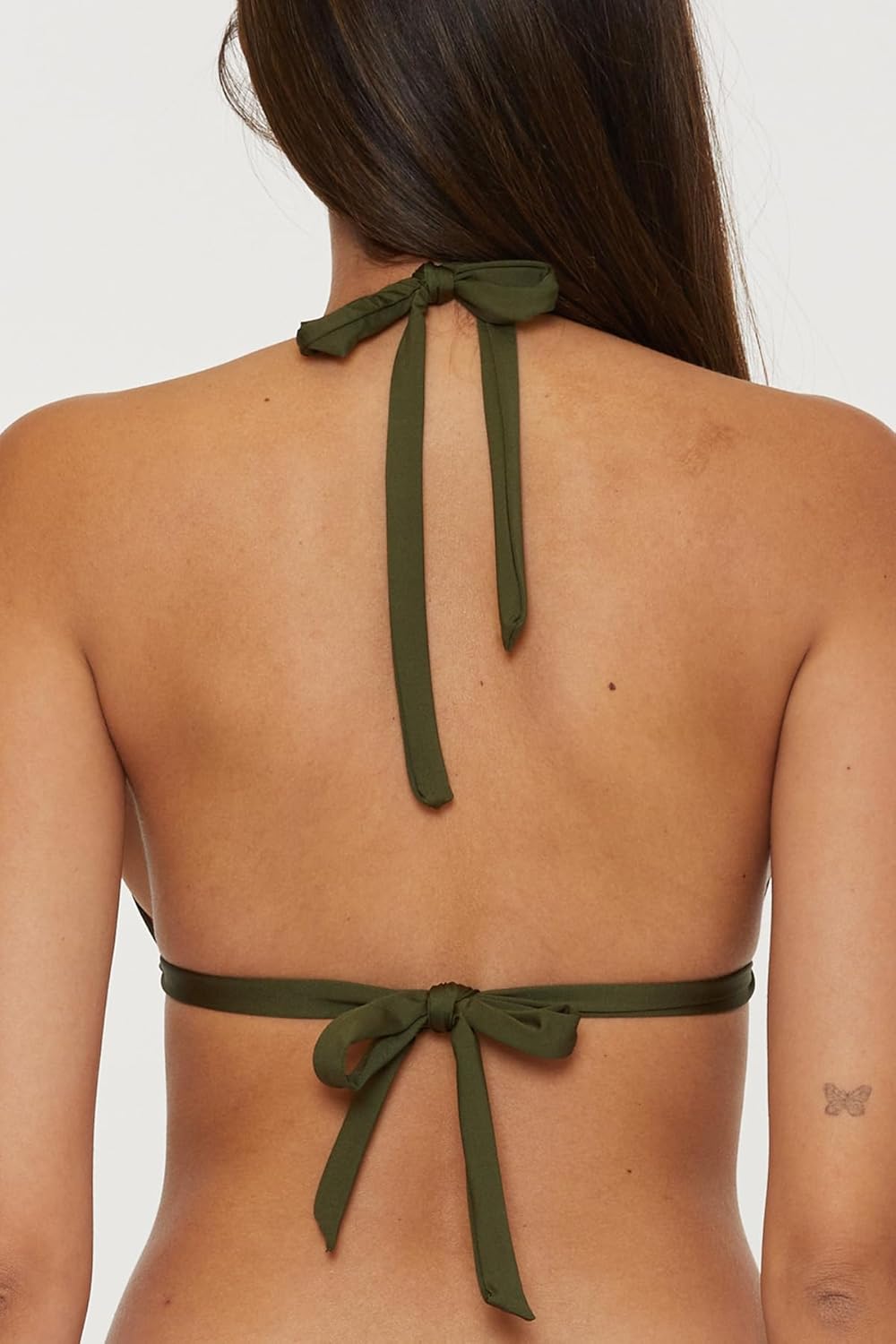 Trina Turk Womens Monaco Colorblock Triangle Bikini Top, Adjustable, Tie Back, Swimwear Separates for Women - Image 3