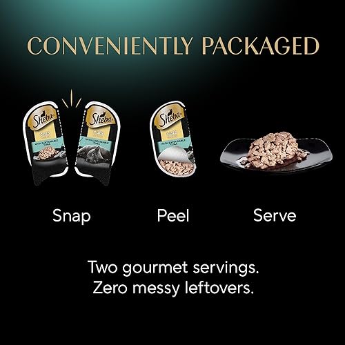 Miniatura 6 de Sheba Perfect Portions - Bandejas de comida húmeda para gatos