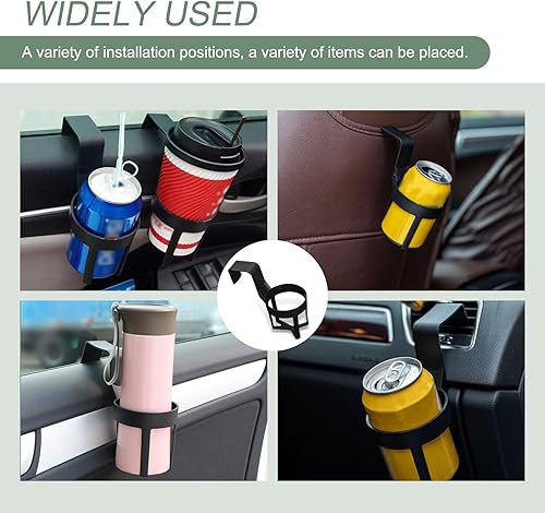 Miniatura 6 de 2 portavasos de automóvil, diseño portátil impermeable, soporte de almacenamiento de vasos para cinta de correr, accesorios universales y duraderos