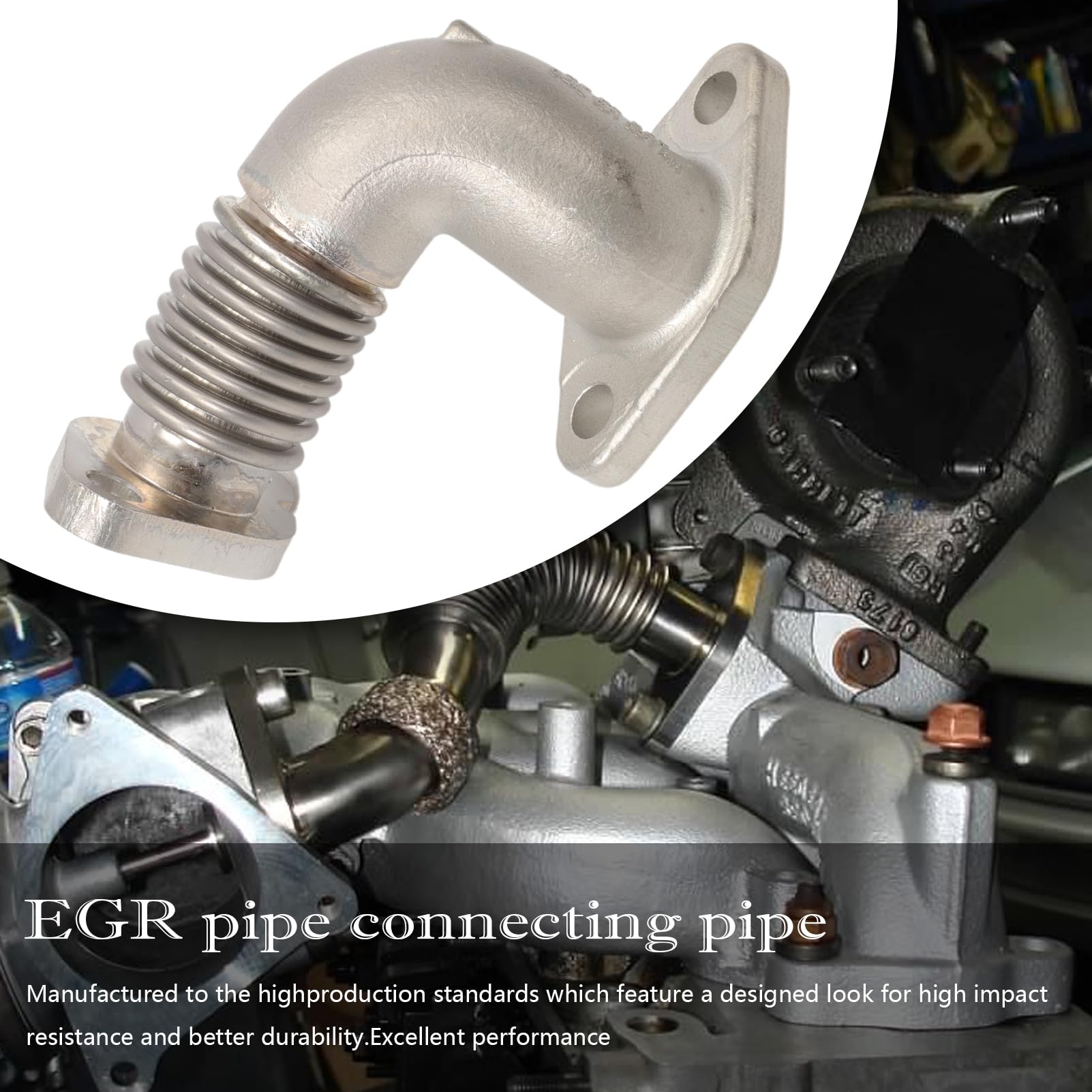 AGR Rohr Verbindungsrohr für T5 T6 1.9 TDI 2.0 TDI 2.5 TDI AGR Verbindungsrohr 04L131521BH 04L131547S 03L131547P