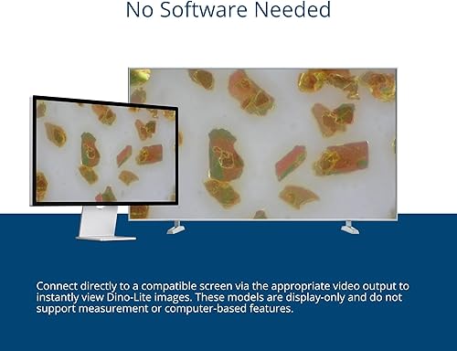 Miniatura 5 de Dino-Lite Microscopio digital VGA AM5216ZTL - 720p, 10x - 140x aumento óptico, luz polarizada, larga distancia de trabajo, no necesita software -
