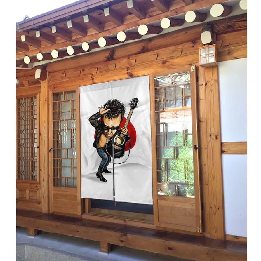 Amazon｜長渕剛2 (1) のれん 多機能 遮光 防寒 暖簾 廊下 飲食店