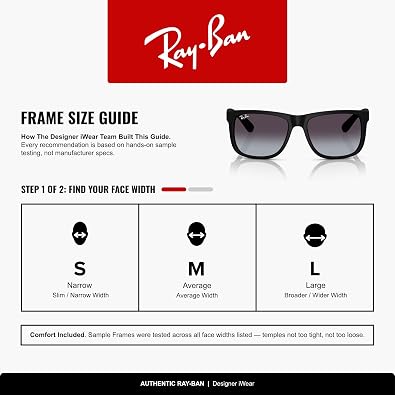 Ray-Ban Unisex RB4165 Justin Rectangular Sunglasses, Rubber Black/Light Grey Gradient Dark Grey, 51 mm