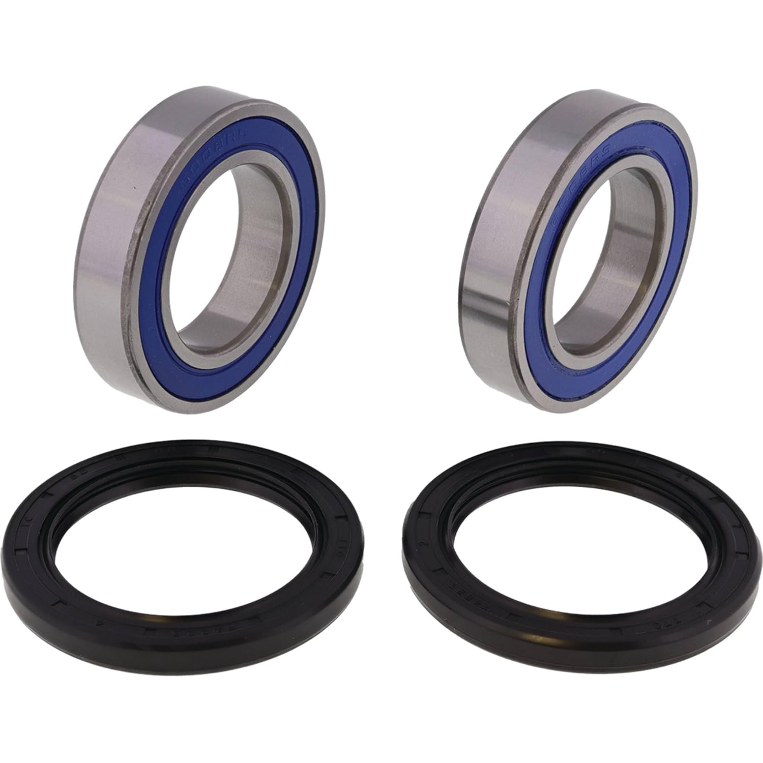 All Balls Wheel Bearing Seal Kit Compatible with/Replacement for Arctic Cat Kawasaki Suzuki, 25-1331