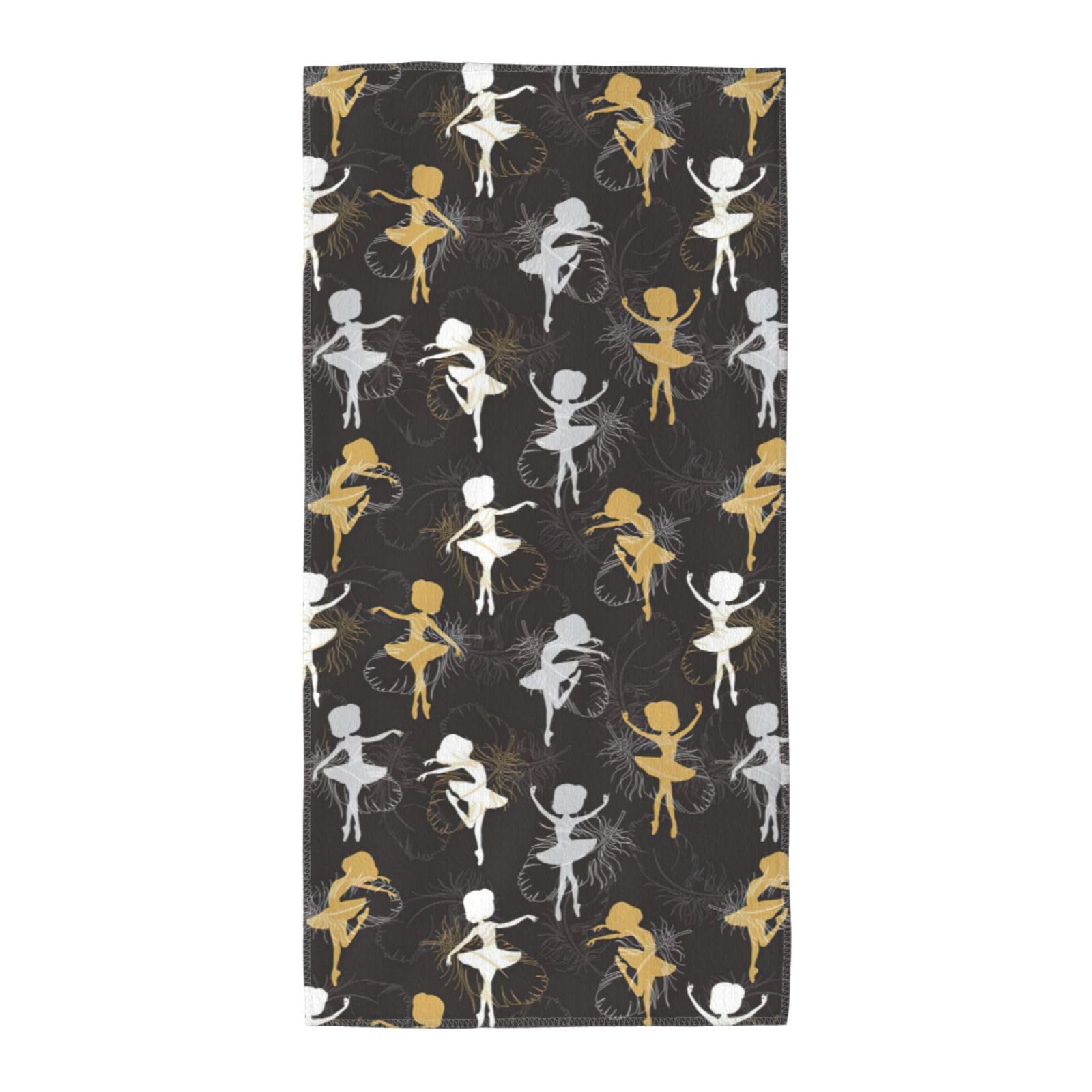 SDEGTHO Dancing Feather Fashion Printed Bath Towel High Water Absorption For Hiking Trip