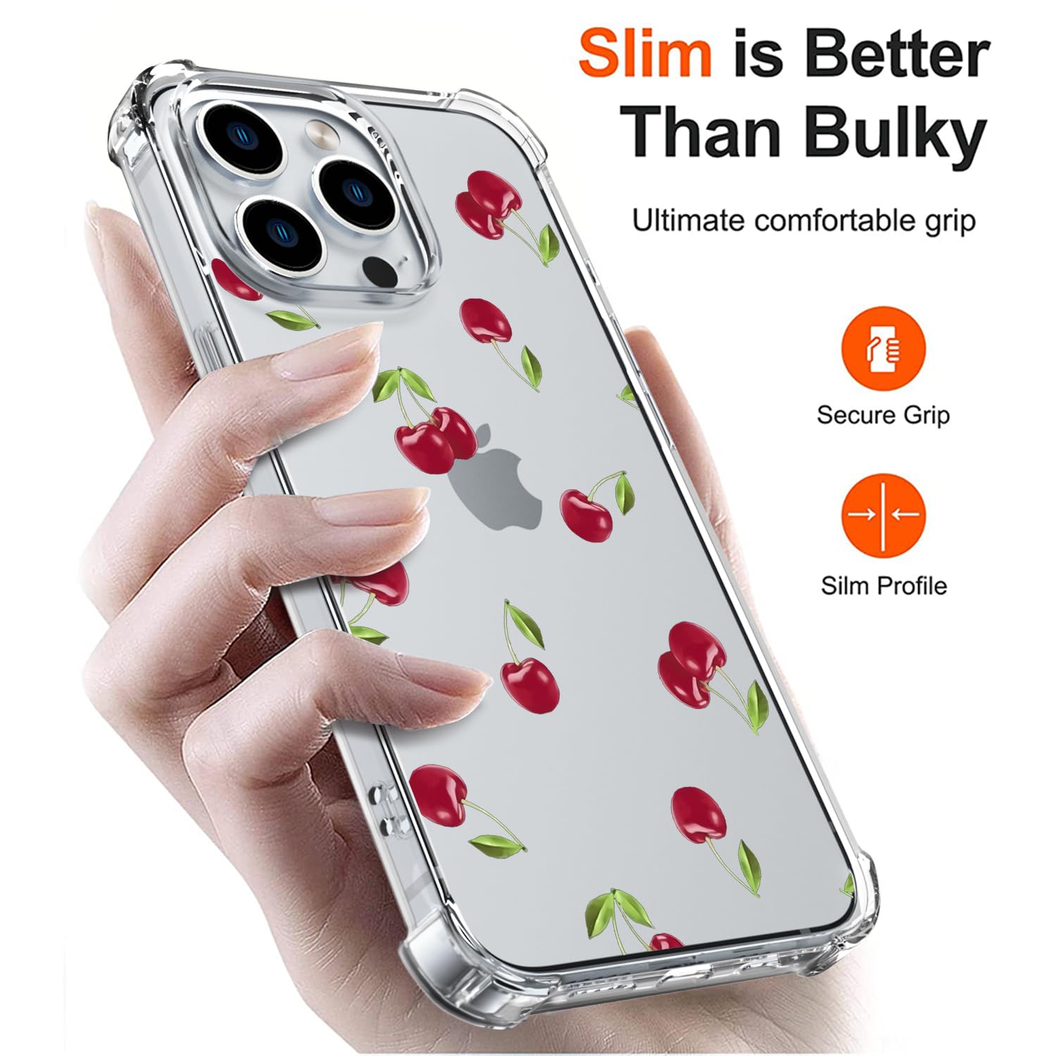 スマホケース　13 sg cherry Amazon.com: Wihytec Fresh Cherry Phone Case for iPhone 13 Cherry