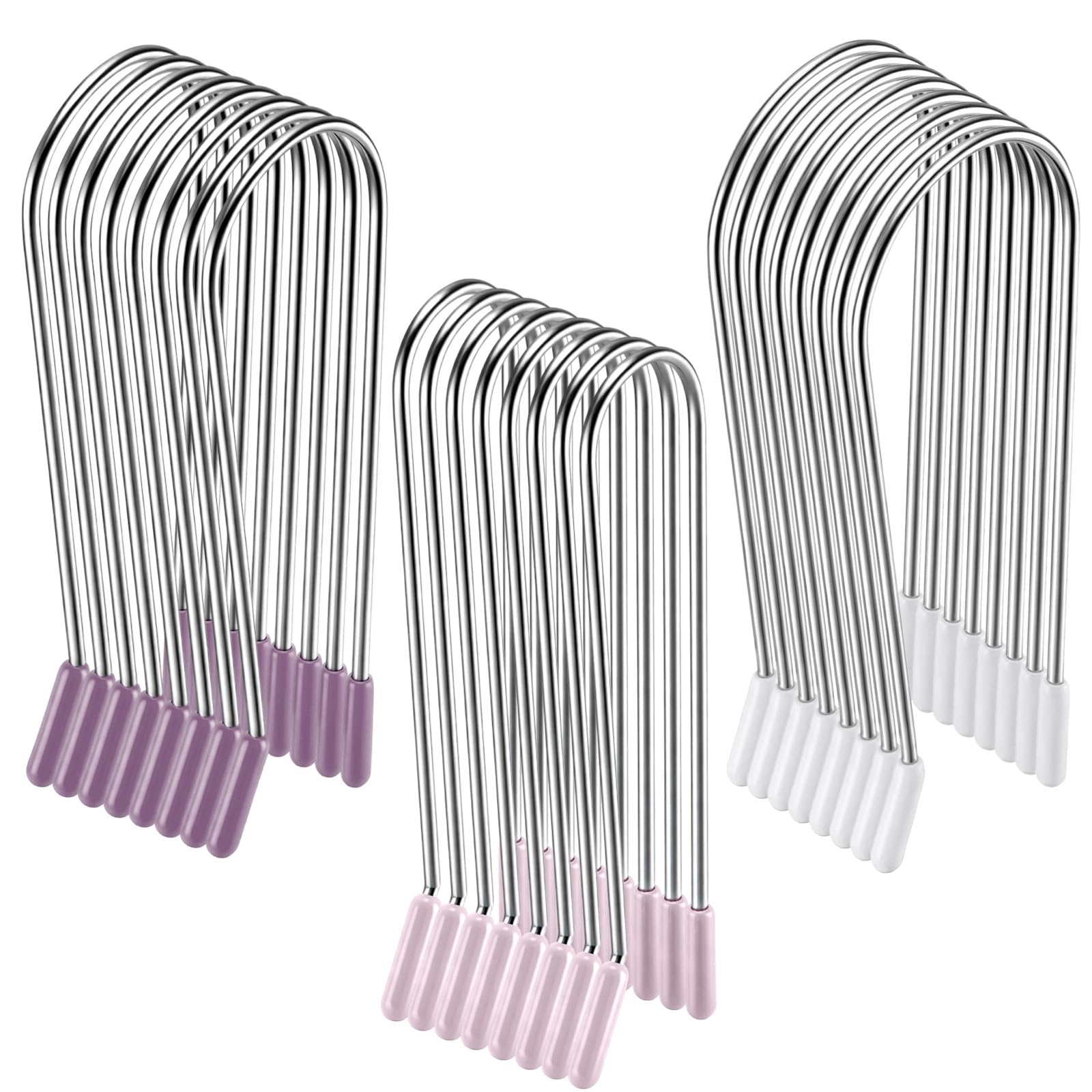 Photo 1 of 10Pcs Hot Roller Clips Replacement Hot Curler Clips Kit Fits Most Sized Rollers Curlers Roller Clips for Women (Large, Medium, Small)