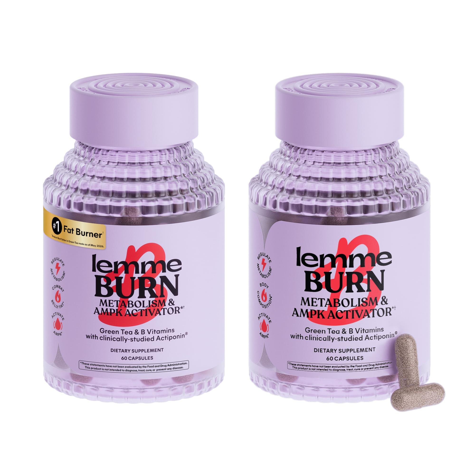 Amazon.com: Lemme Burn Belly Fat Capsules, Clinically Studied AMPK
