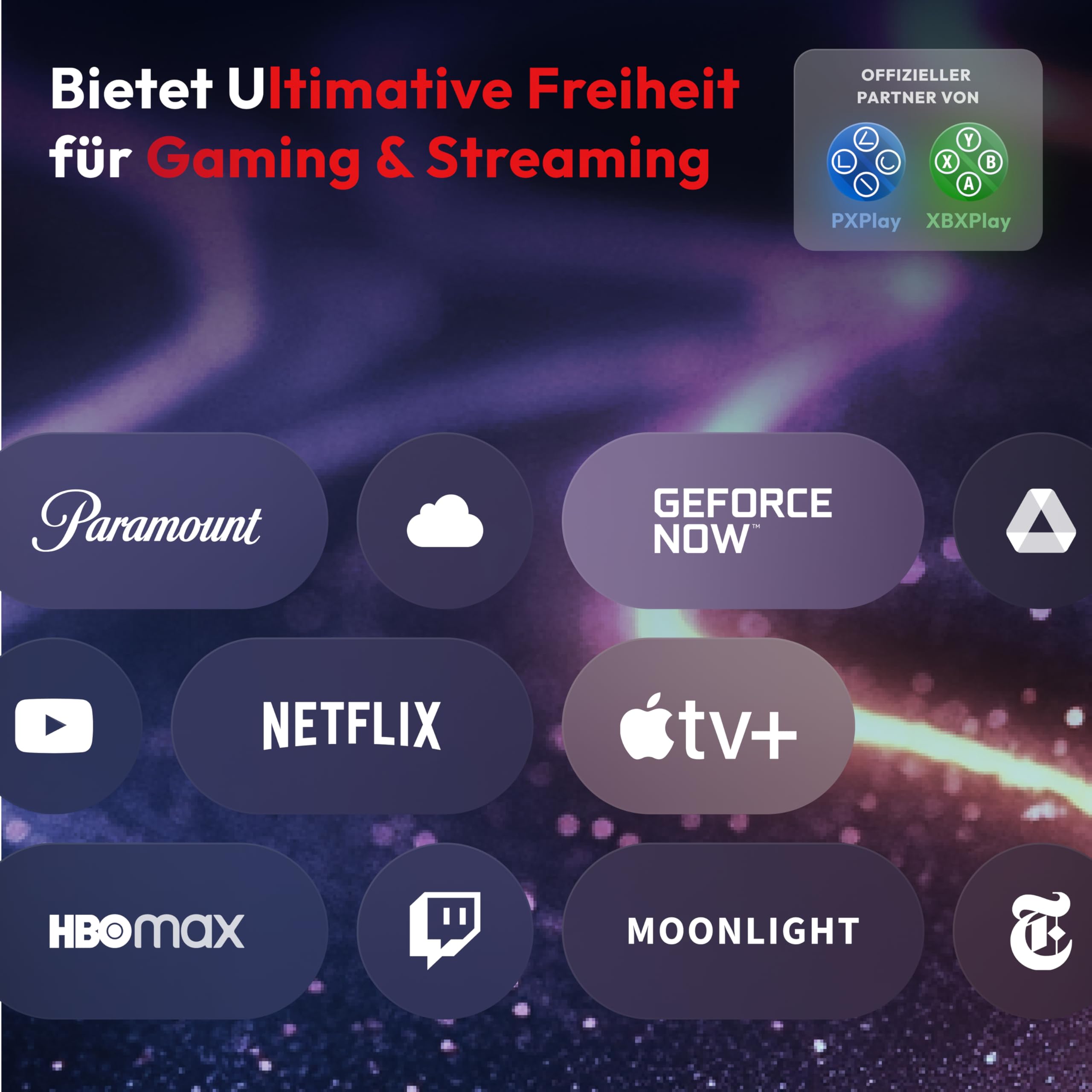 VITURE Pro Neckband, Offizieller Partner von PSPlay, Multi-Screen/3DoF/Smooth Follow/Ambient Mode, 3D Player, AI Assistant, nahezu kabellose Freiheit für Gaming & Streaming, 12GB+256GB