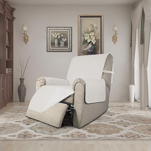 Miniatura 568 de Easy-Going - Funda reversible para sofá, resistente al agua, con varillas de espuma y correas elásticas, protector de muebles para mascotas y perros