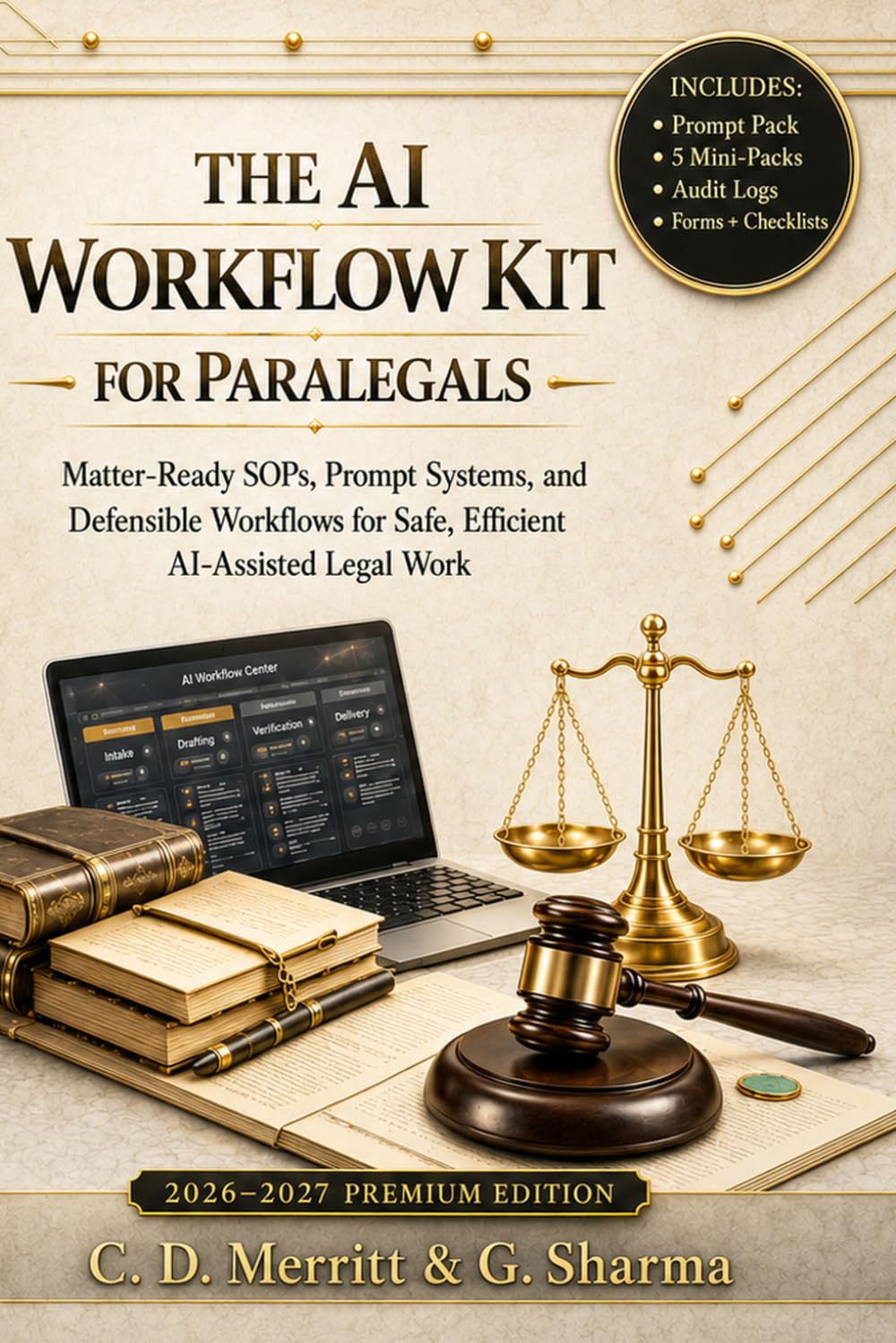 The AI Workflow Kit for Paralegals: Matter-Ready SOPs, Prompt Systems, and Defensible Workflows for Safe, Efficient AI-Assisted Legal Work