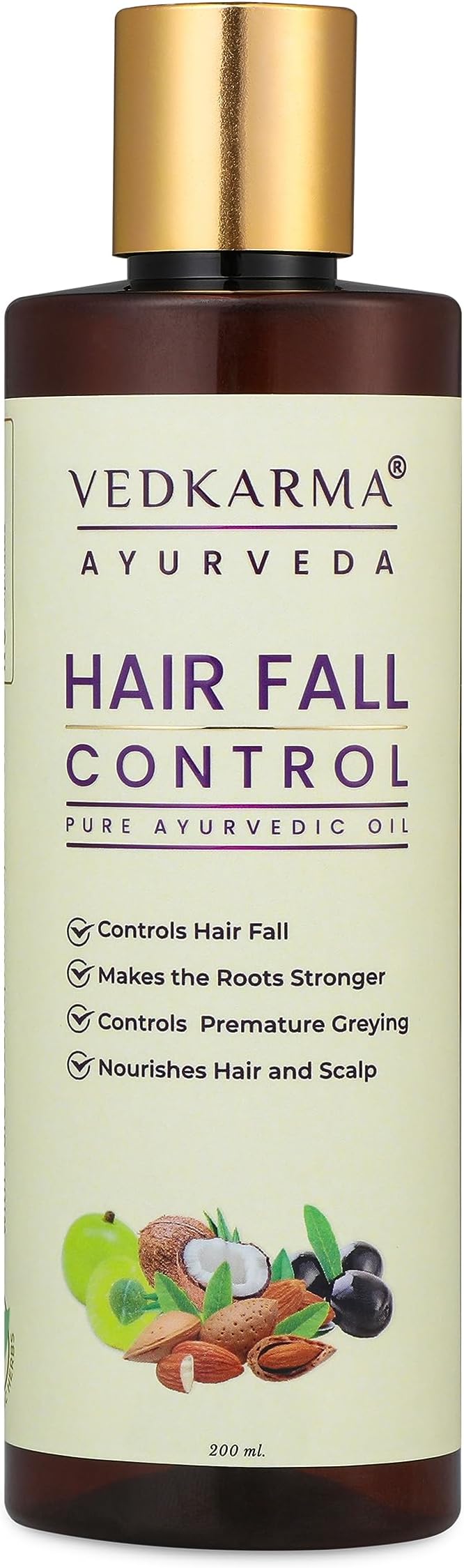 Ayurveda Ultimate Hair Growth | Ayurvedic Hair Oil | Boosts Hair Growth | Strengthens Hair From Roots | Provides Vital Nutrients | With 20 Powerful Herbs (200Ml)