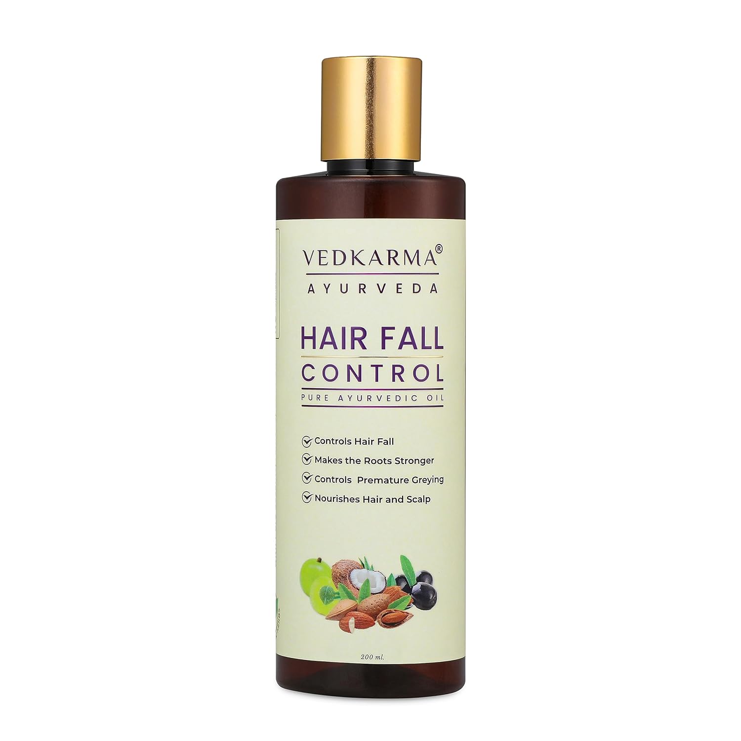 Buy Vedkarma Ayurveda Hair Fall Control Pure Ayurvedic Oil Controls