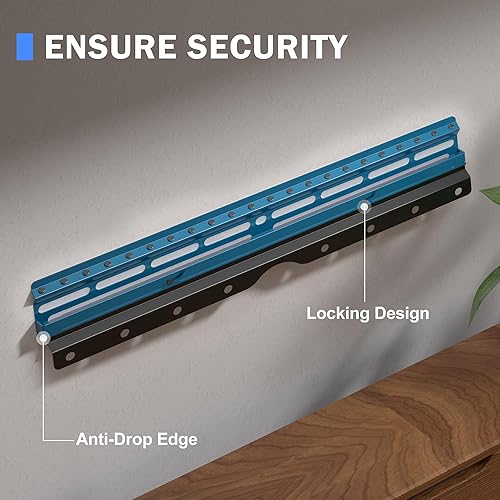 Miniatura 5 de Soporte de pared para TV sin pernos, colgador de TV sin tachuelas para la mayoría de televisores de pantalla plana de 12 a 55 pulgadas, soporta