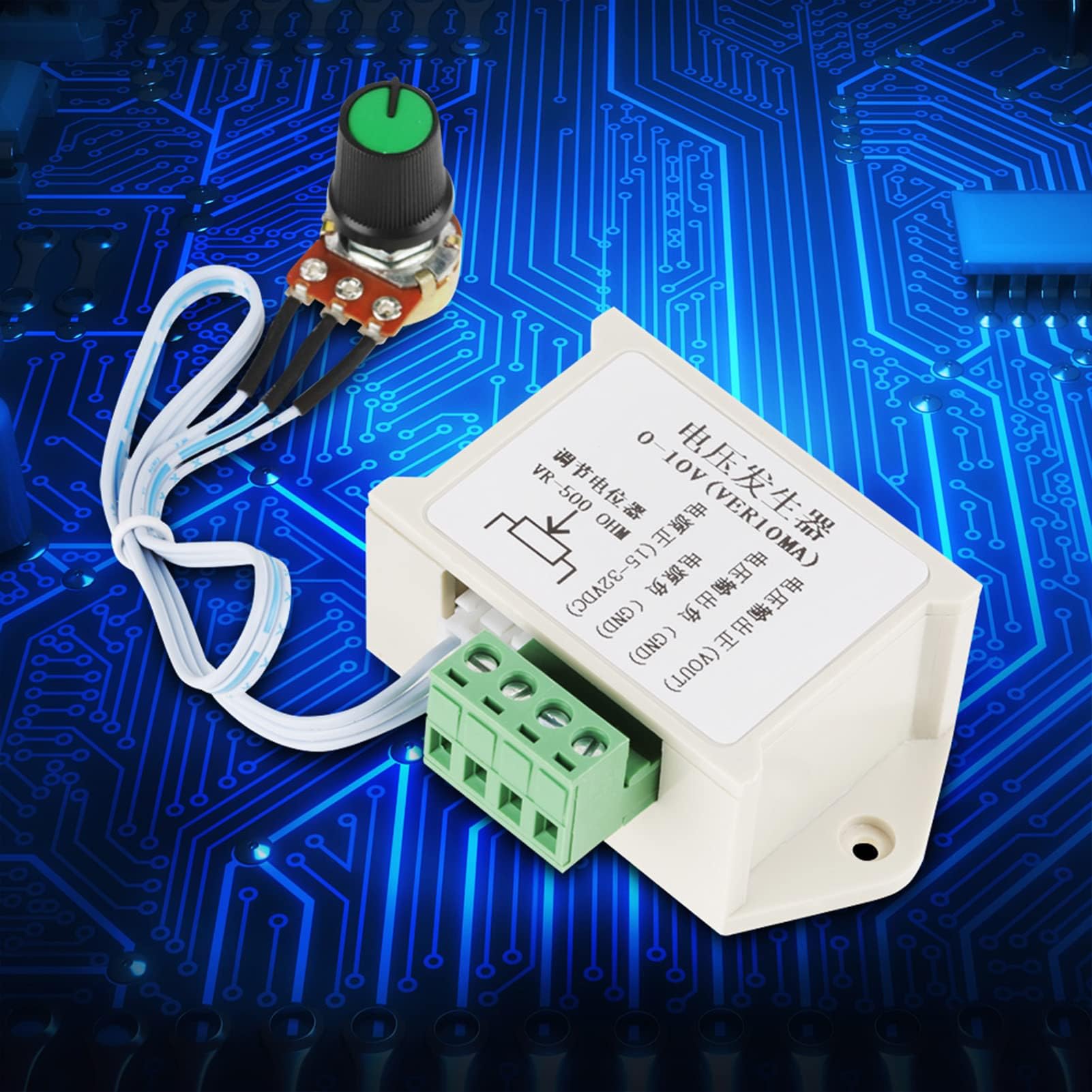 Potentiomètre de Générateur de Signal Cc 0-10V 0-10V 10mA Générateur de Signal de Tension de Quantité Analogique Réglable pour Interface PLC et MCU