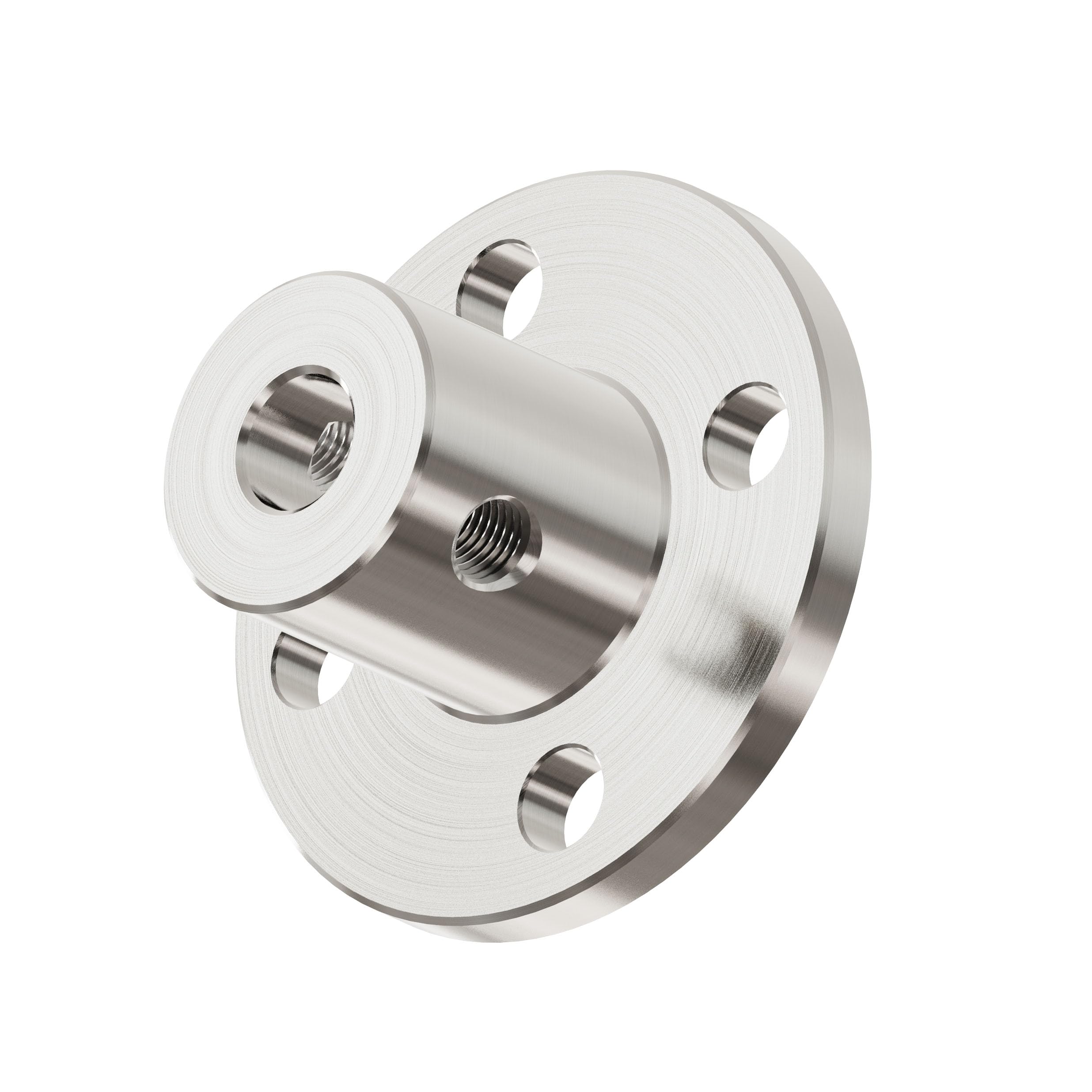 FOCMKEAS 7mm(0.28 In) Flange Shaft Coupling, Rigid Coupling Motors