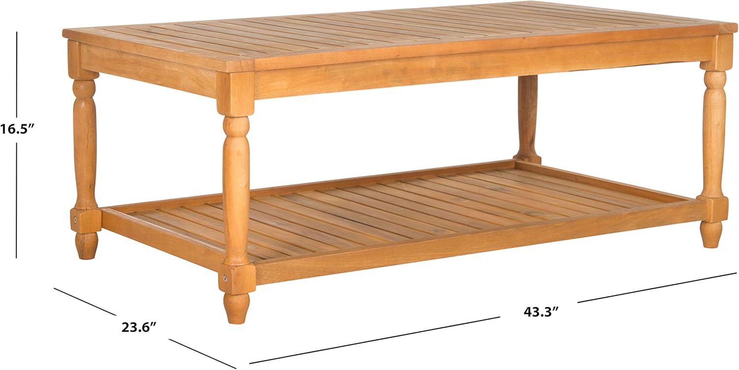 SAFAVIEH Outdoor Collection Oakley Coffee Table