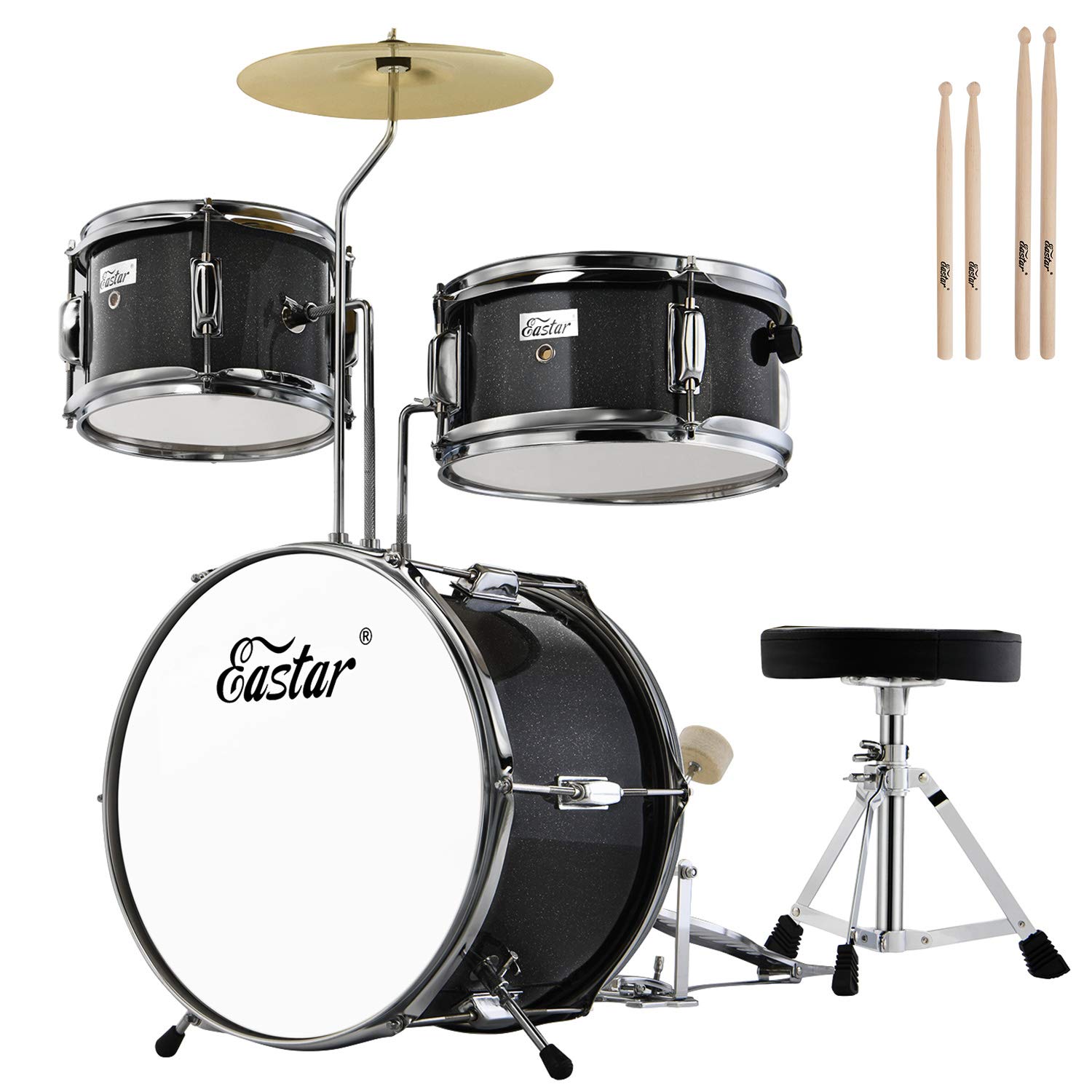 打楽器、ドラム EASTAR 初心者練習用ドラム 現状品