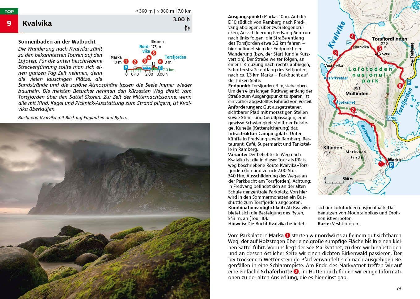 ROTHER Wanderführer Lofoten und Vesterålen: 60 Touren im Reich der Mitternachtssonne. Mit GPS-Tracks