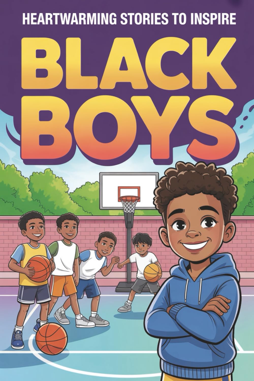Heartwarming Stories to Inspire Black Boys: 25 Tales of Bravery, Friendship, and Life Lessons to Empower Kids