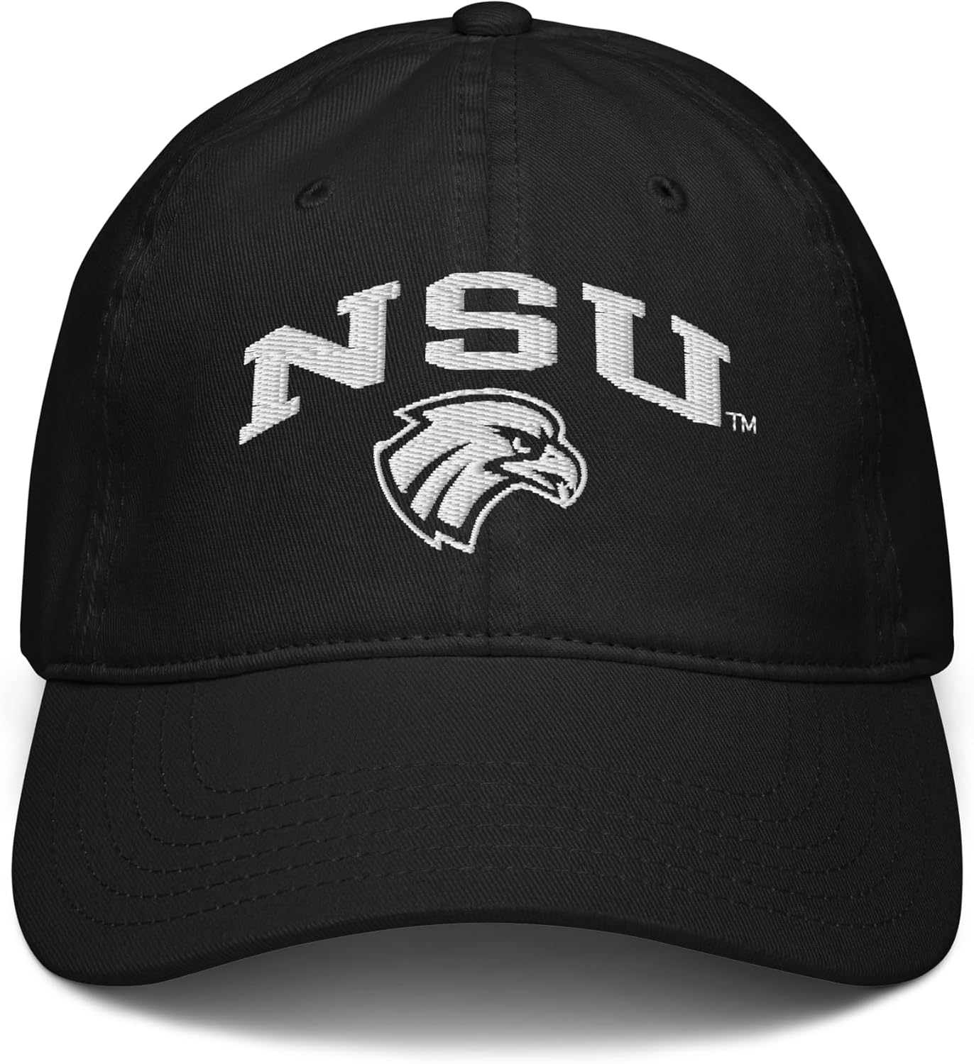 Northeastern State RiverHawks Arch Over Officially Licensed Adjustable Baseball Hat