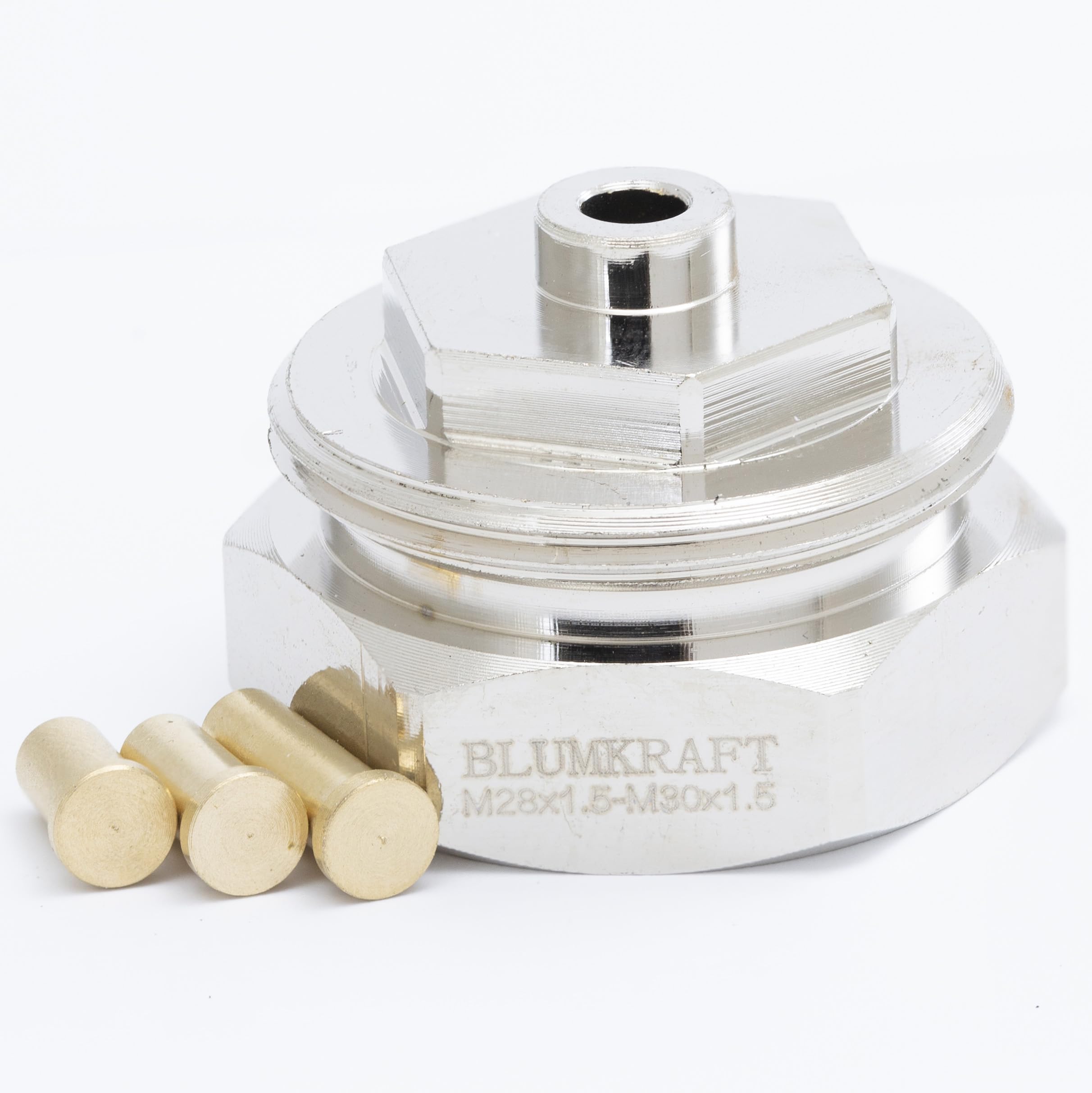 BLUMKRAFT Metalladapter - Samson M23 Auf M30 Für Smart Thermostate Wie Tado, Fritz!