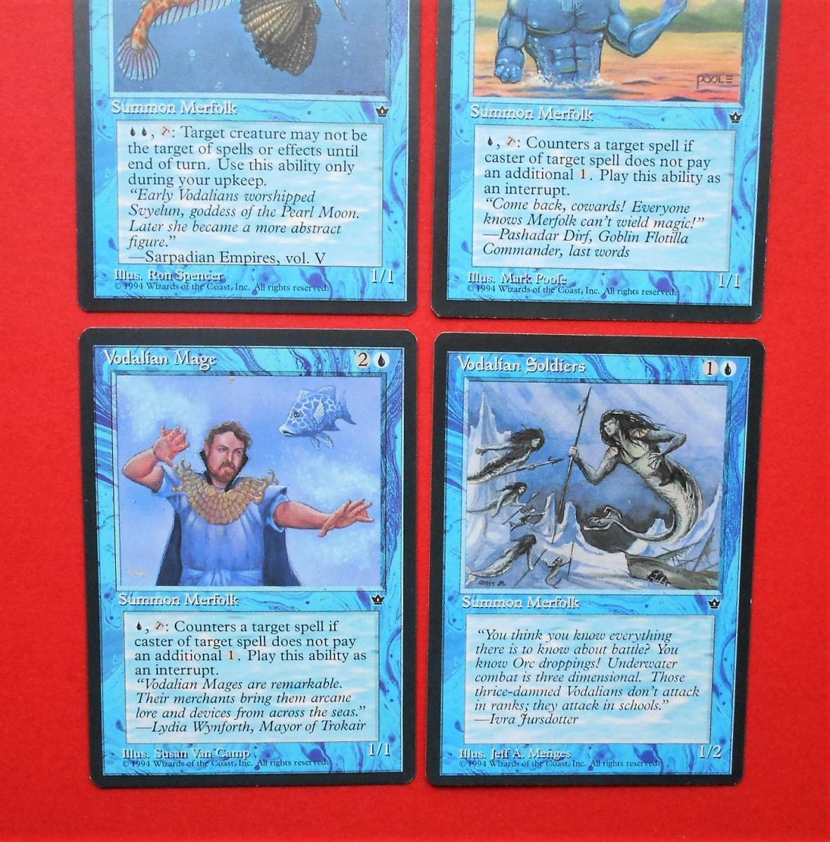 Amazon.co.jp: MTG フォールン・エンパイア/Fallen Empires 青 4