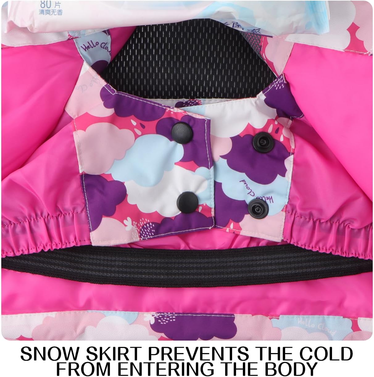 kids snowsuit ski suit pants jacket waterproof snowbibs for boys girls raincoat