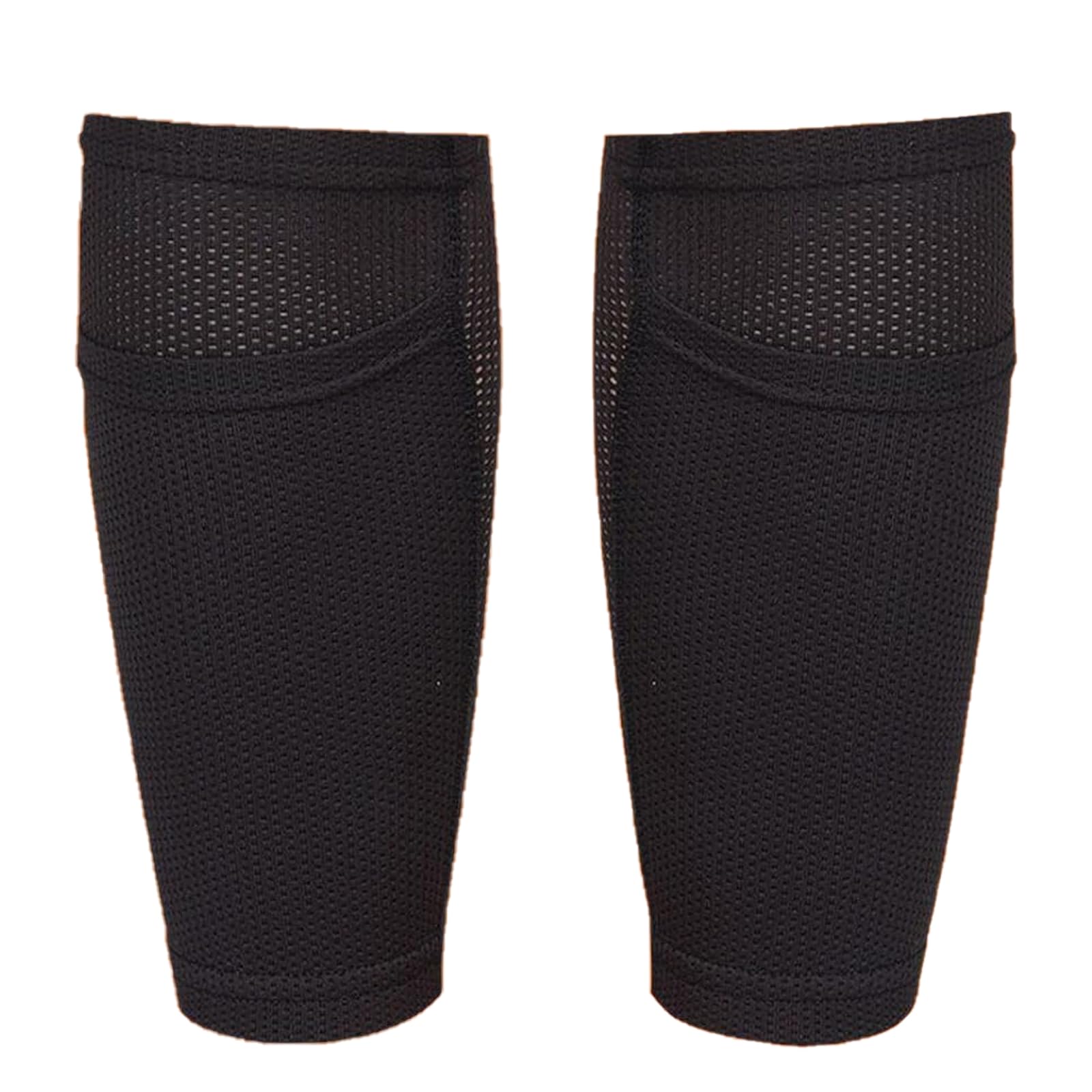 Soccer Shin Guard Sock,Leg Performance Support Football Compression Calf Sleeves with Pocket Can Holding Shin Pads,Comfort Breathable Youth Soccer Shin Guard Holders for Beginner or Elite Athlete