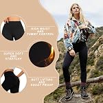 DHSO 1/3 Pack Fleece Lined Leggings Women High Waisted Winter Warm Thermal Workout Leggings Tummy Control Yoga Pants