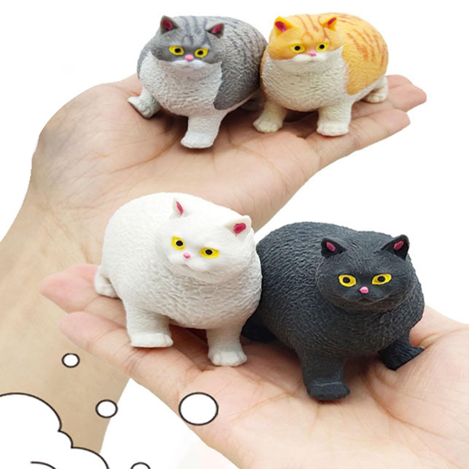 Juguete Antiestrés De Pata De Gato Frogetu – Pelota Apretable De TPR Con Forma De Pata, Alivio De Estrés Y Concentración (1 Pieza, Colores Variados)