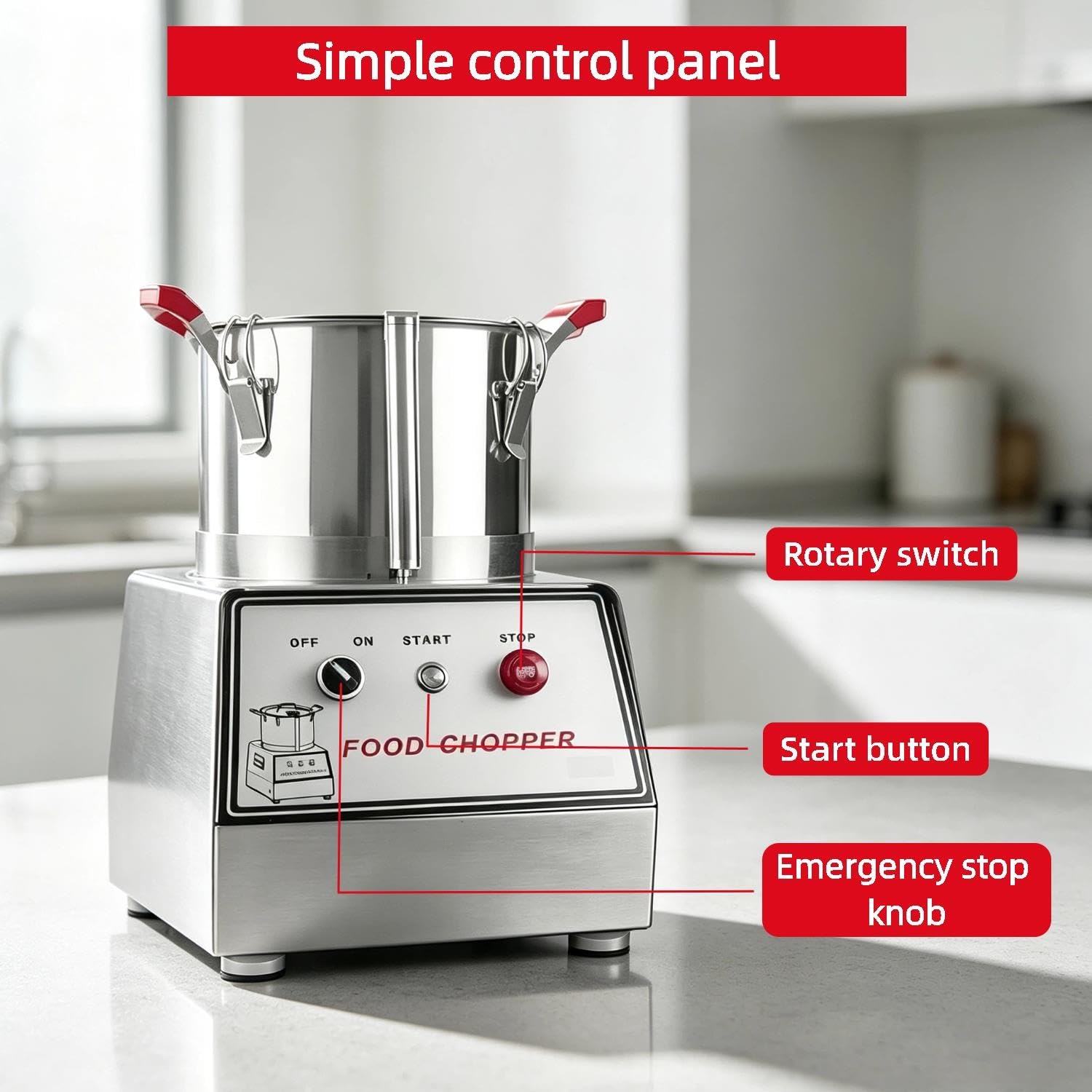 Robot da cucina professionale Tritatutto tritacarne elettrico multifunzione