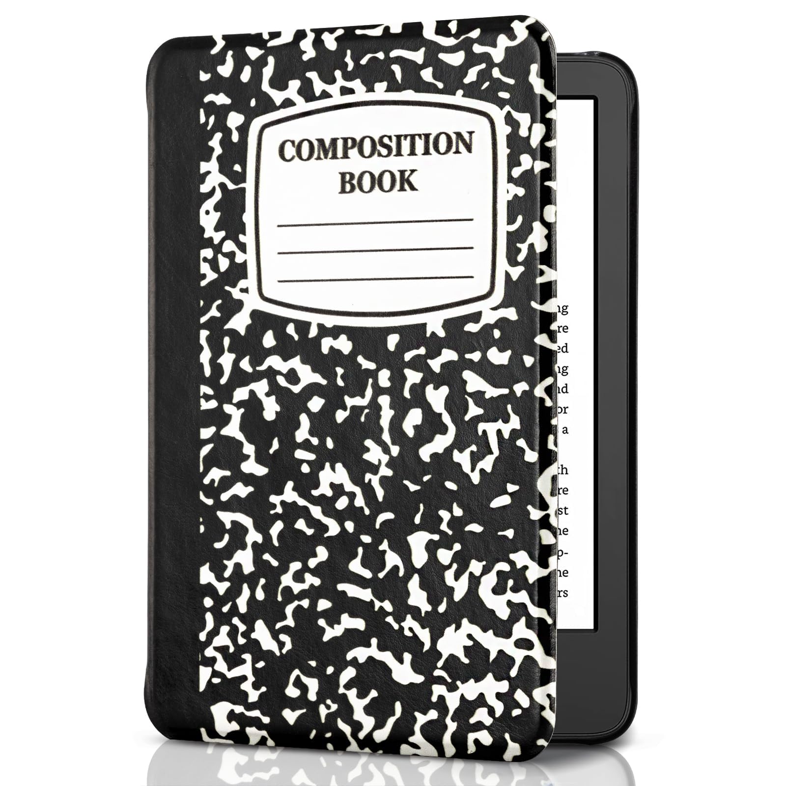 CoBak Case for All New 6 Inch E-Reader 2024 and 2022 (11 Generation) - PU Leather Smart Cover, Auto Sleep and Wake, not Compatible with Kobo Clara and Ocean,Notebook