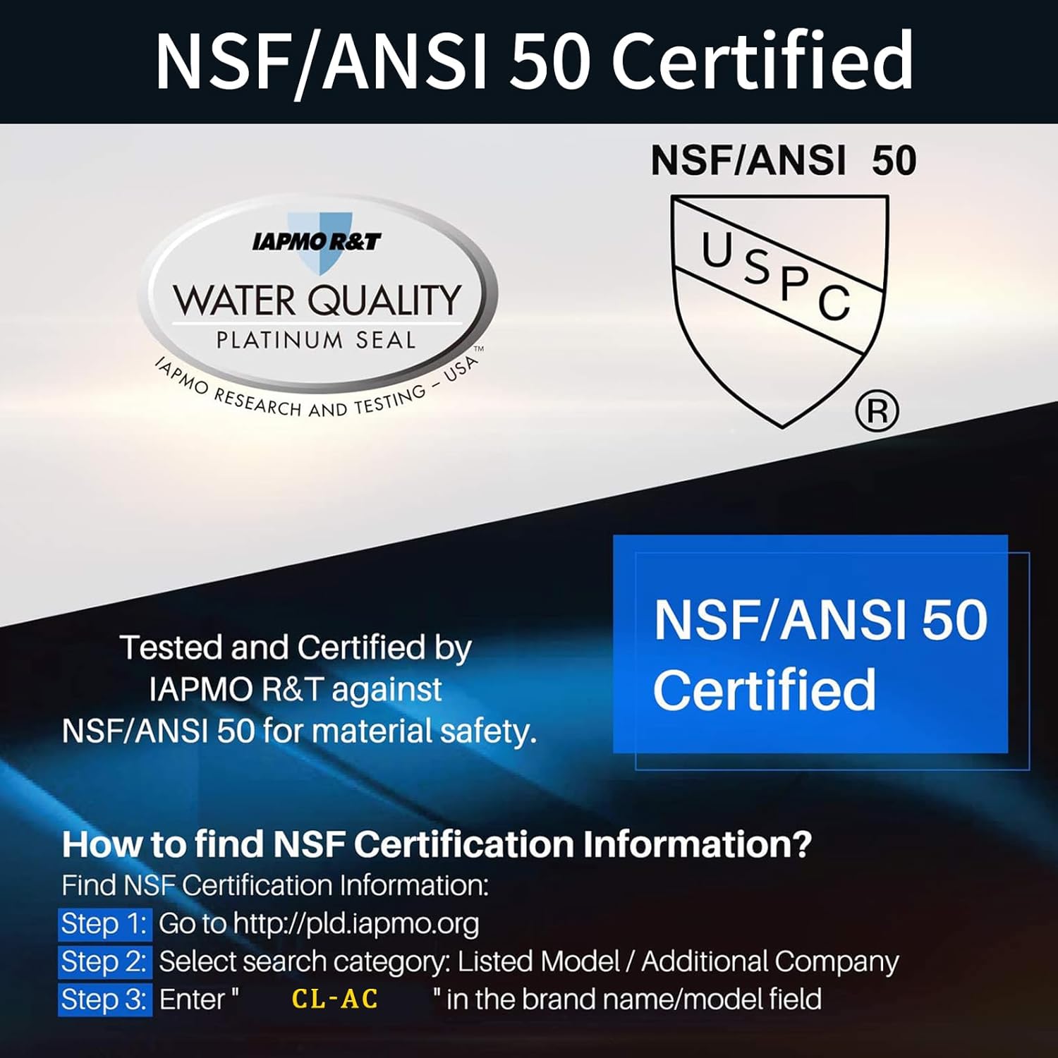 CLARIFY Pool Filter Cartridge Type A/C Compatible with 29000E/59900E, Easy Set Summer Escapes or Summer Waves Above Ground Pool Filters (6 Pack) - Image 3