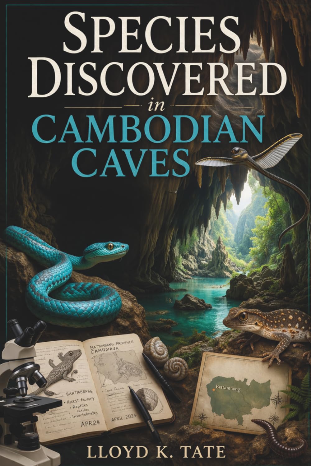Species Discovered in Cambodian Caves: A Scientific Account of Karst Ecosystems, Turquoise Pit Vipers, Flying Snakes, and the Biodiversity Survey of Cambodia’s Hidden Reptiles and Cave Life