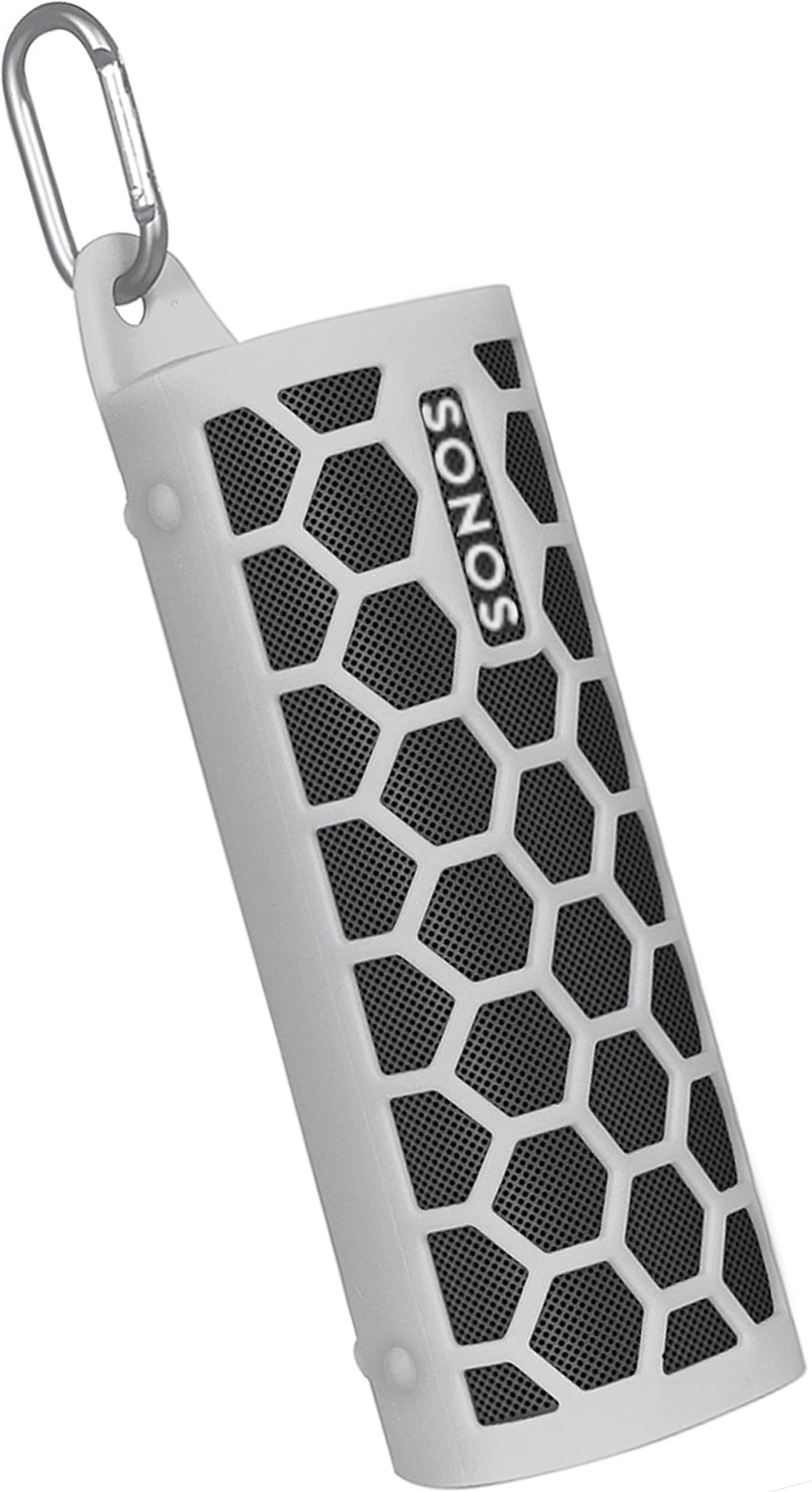 Housse Silicone Pour Sonos Roam - Protection Anti-Chocs, Accès Aux Boutons, Gris