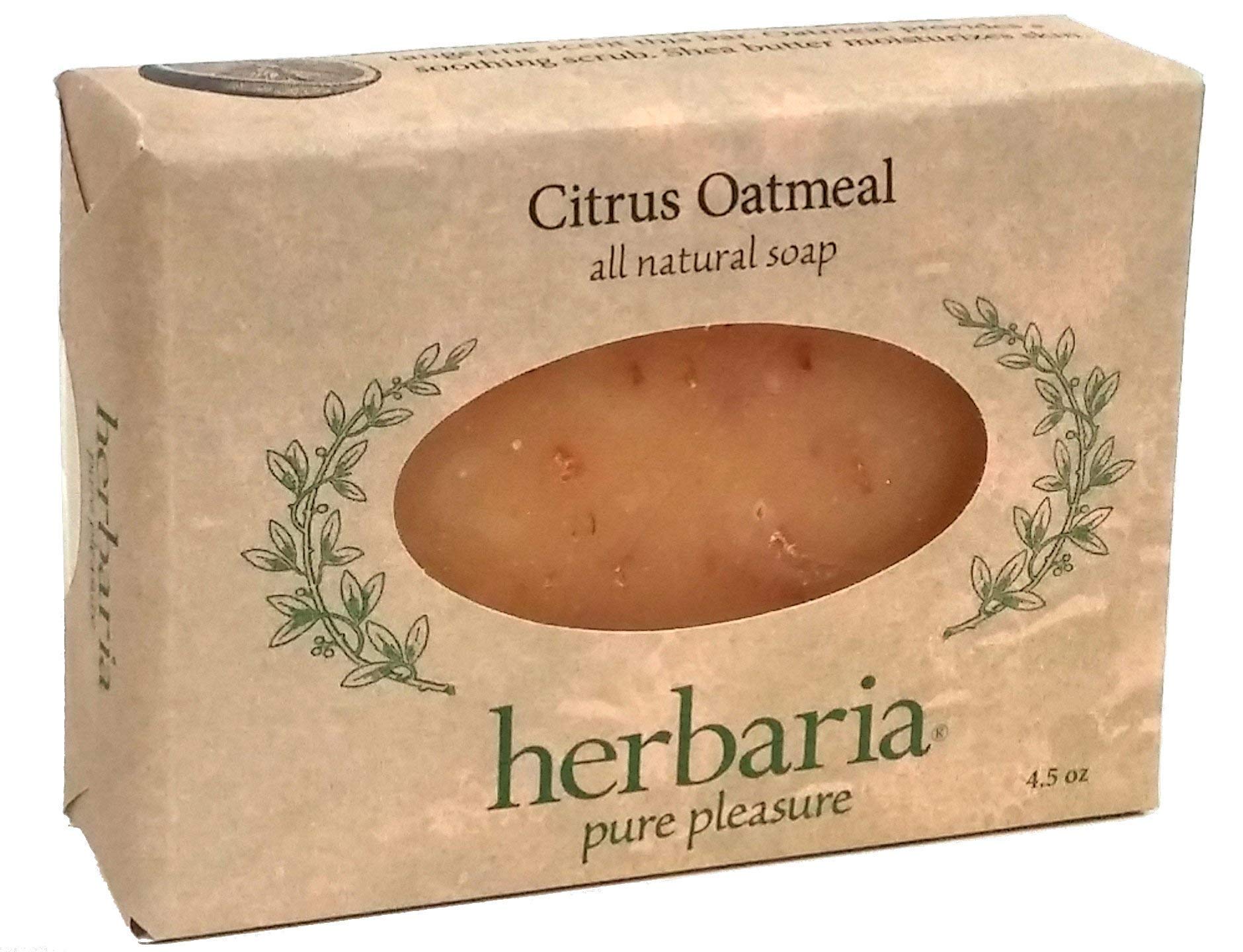 HerbariaCitrus Oatmeal handcrafted all-natural soap with essential oils. Free shipping $55 orders. Enjoy 60 more varieties.
