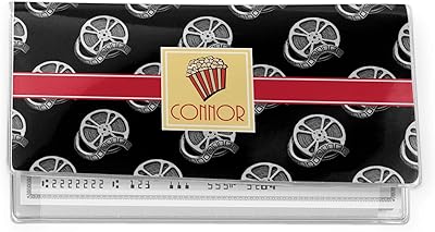 YouCustomizeIt Movie Theater Vinyl Checkbook Cover (Personalized)