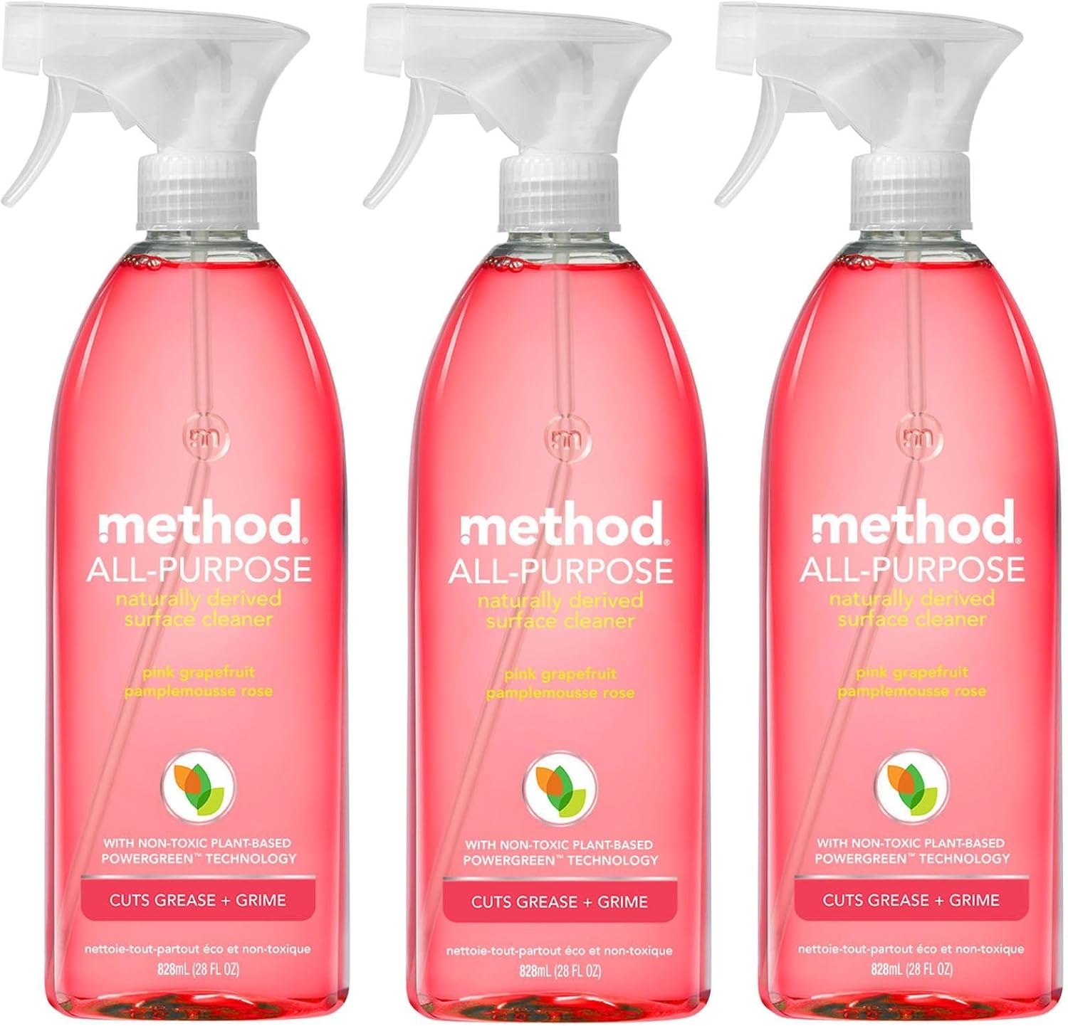 Method All Purpose Natural Surface Cleaning Spray Pink