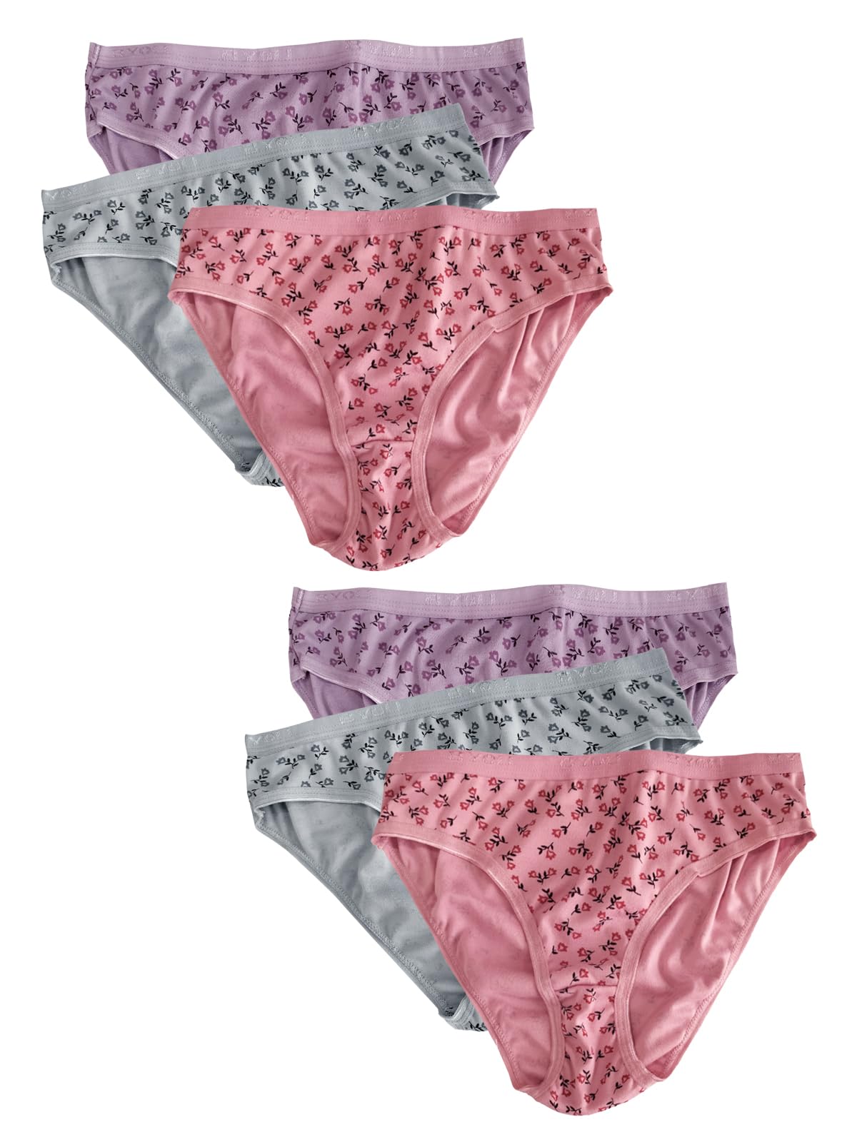 b you Green, Blue, Grey Printed High Rise Hipster Panty-picture-35