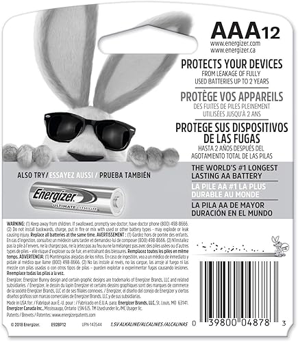 Miniatura 2 de Energizer Max pilas AA E92MP-8 Paquete de 8 Negro 1 1