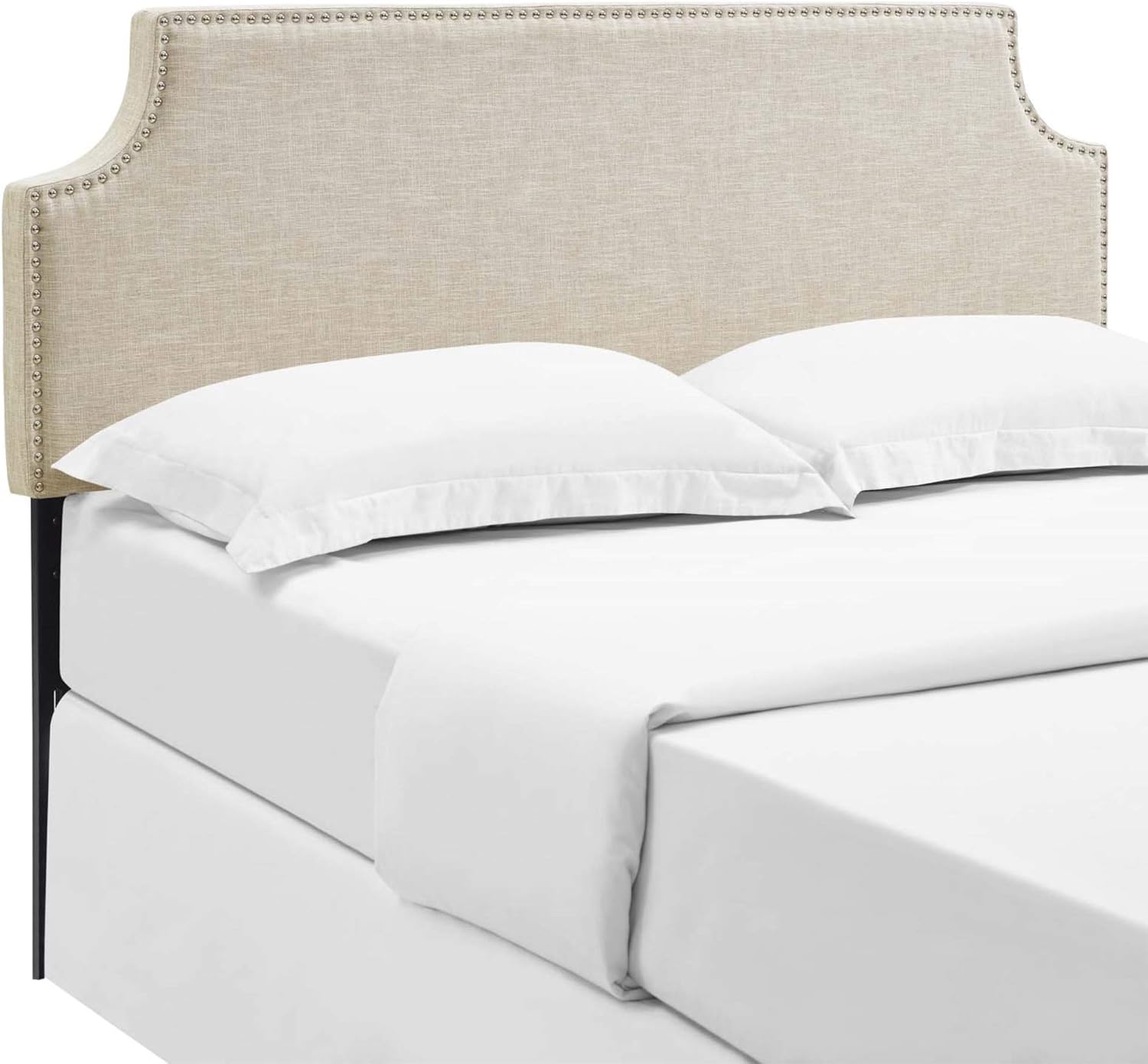 Laura Fabric Upholstered Queen Headboard - Sleek Design, Ultimate Comfort