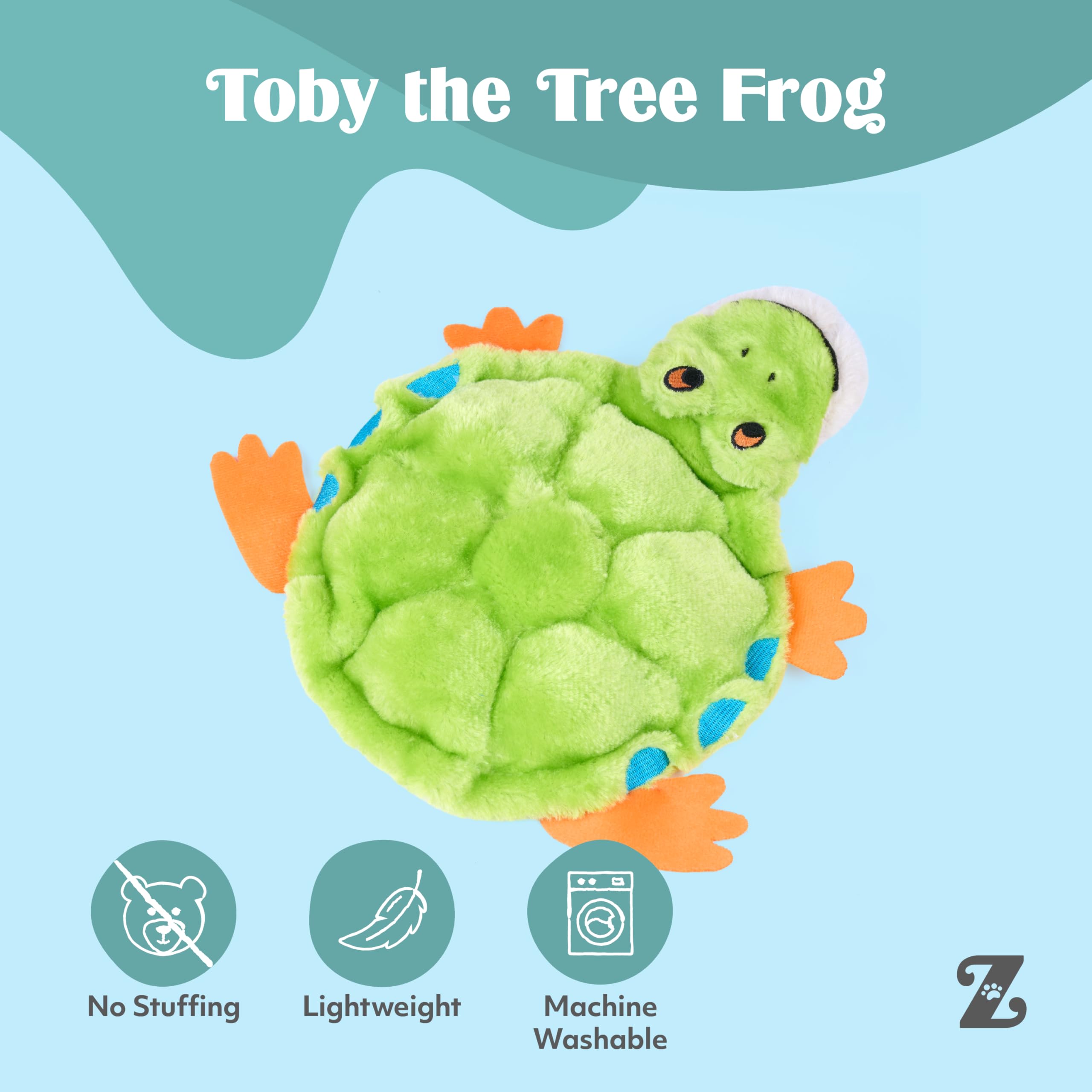 Pet Supplies : ZippyPaws Squeakie Crawler- No Stuffing Dog Toy to