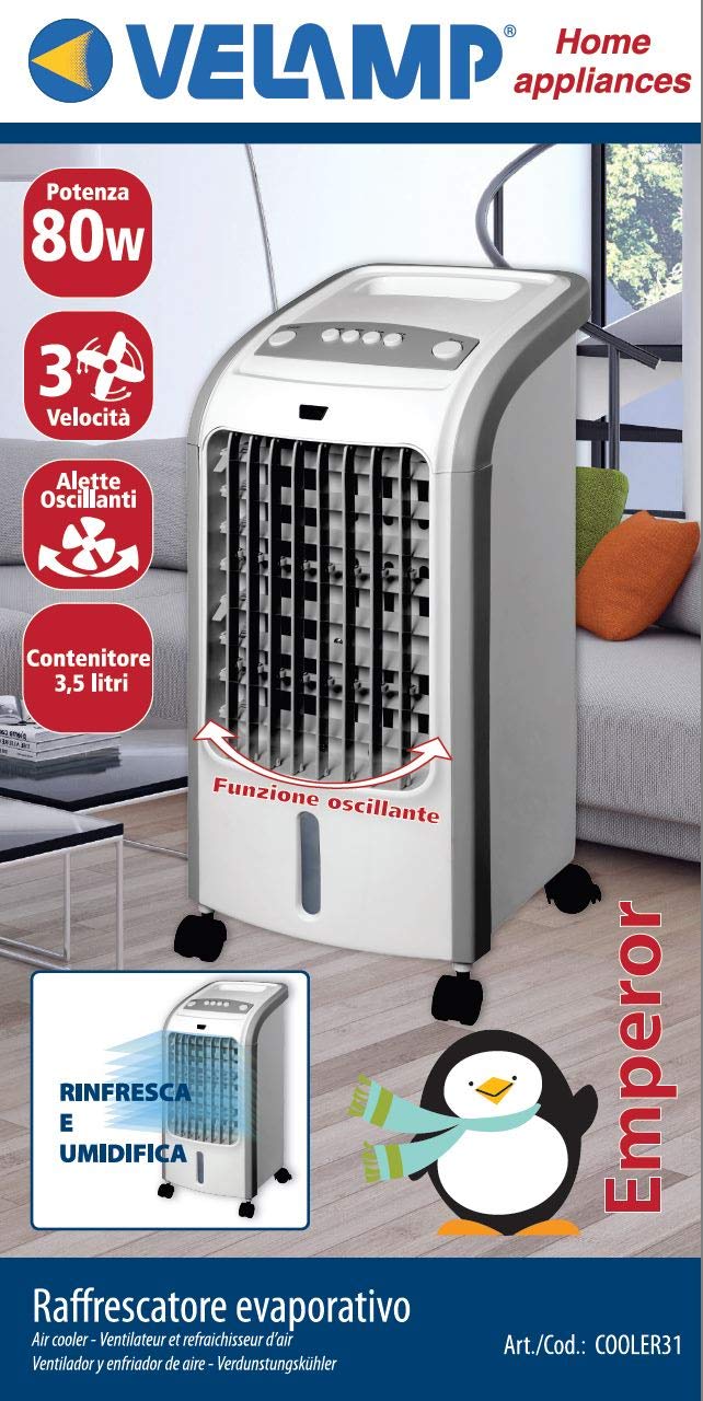 EMPEROR: raffrescatore evaporativo 80W