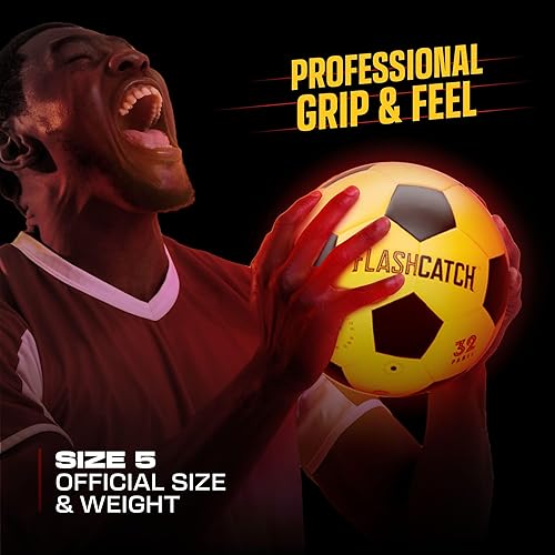 Miniatura 3 de Balón de fútbol iluminado  brilla en la oscuridad  NO 5  Regalos de equipo deportivo para niños y niñas de 8 a 15 años en adelante  Ideas de regalo