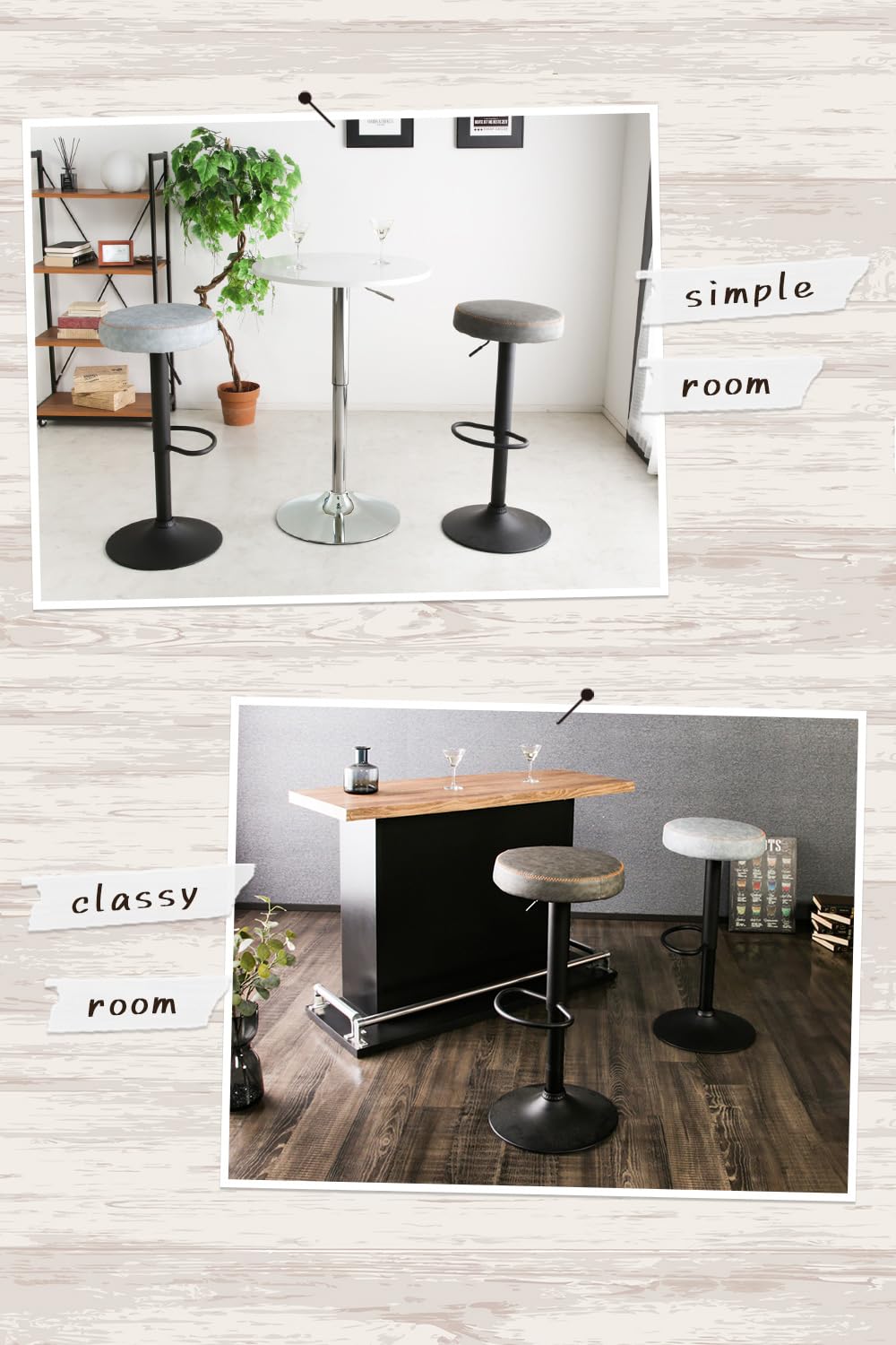 Amazon｜システムK カウンターチェア 【上品で落ち着きあるカフェ